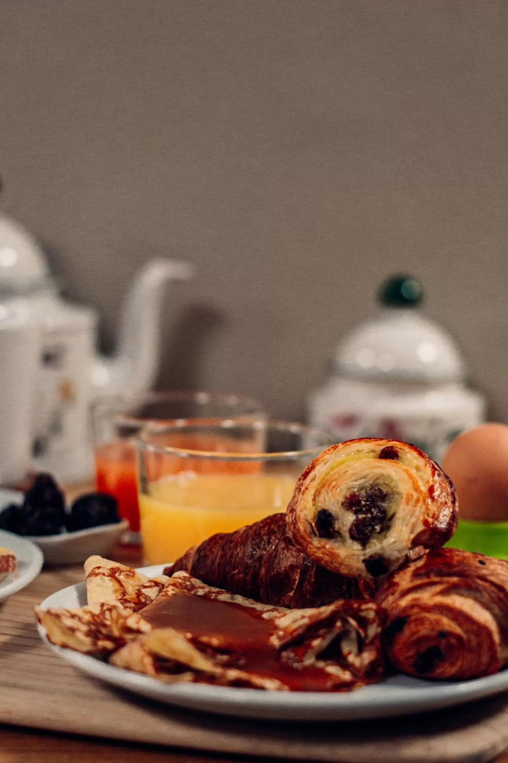 Buffet breakfast in Garden Hotel Rennes Centre Gare