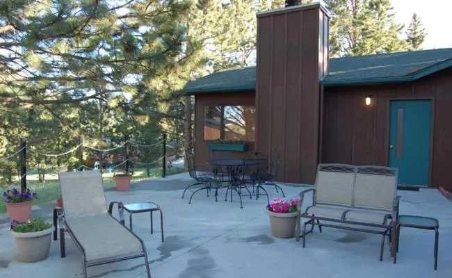 Patio in Wildwood Inn