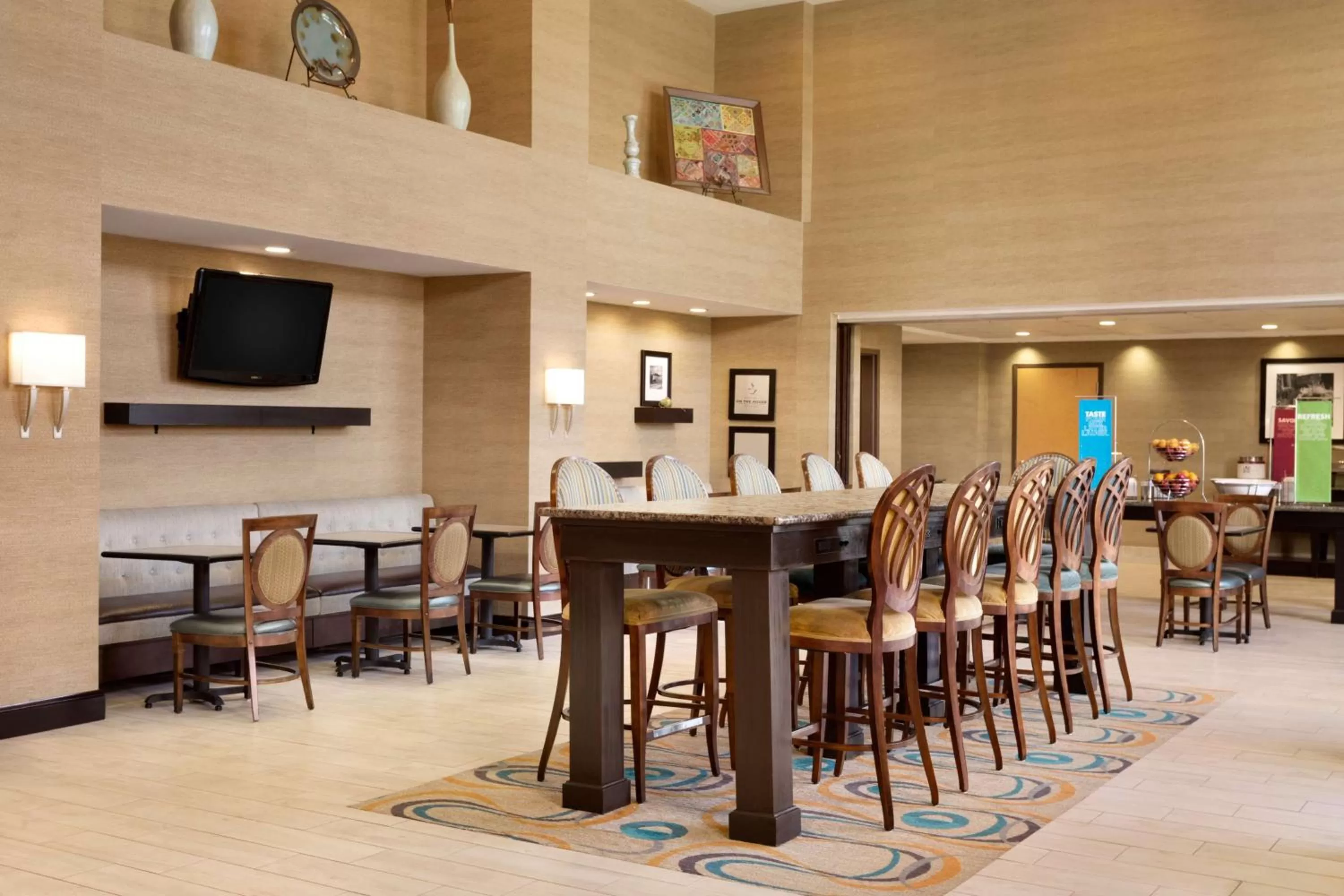 Lobby or reception in Hampton Inn & Suites Birmingham Airport Area