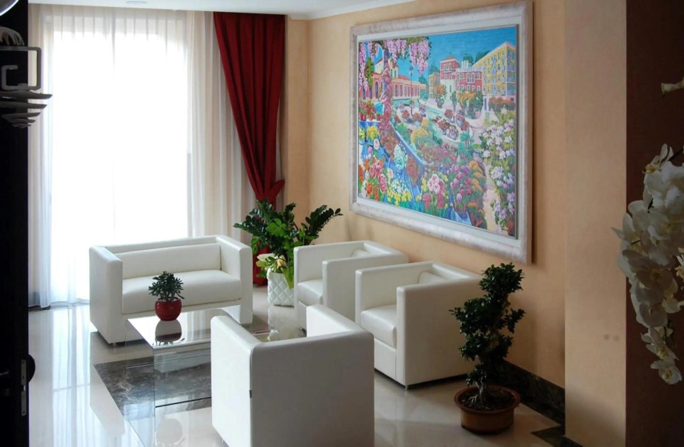 Lobby or reception in Hotel Palazzo Giancola