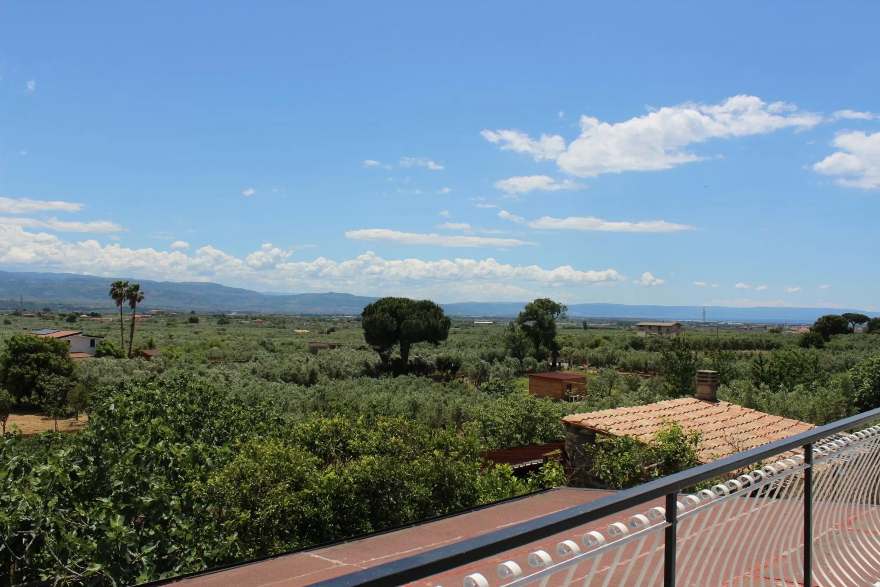 Natural landscape in B&B La Vigna
