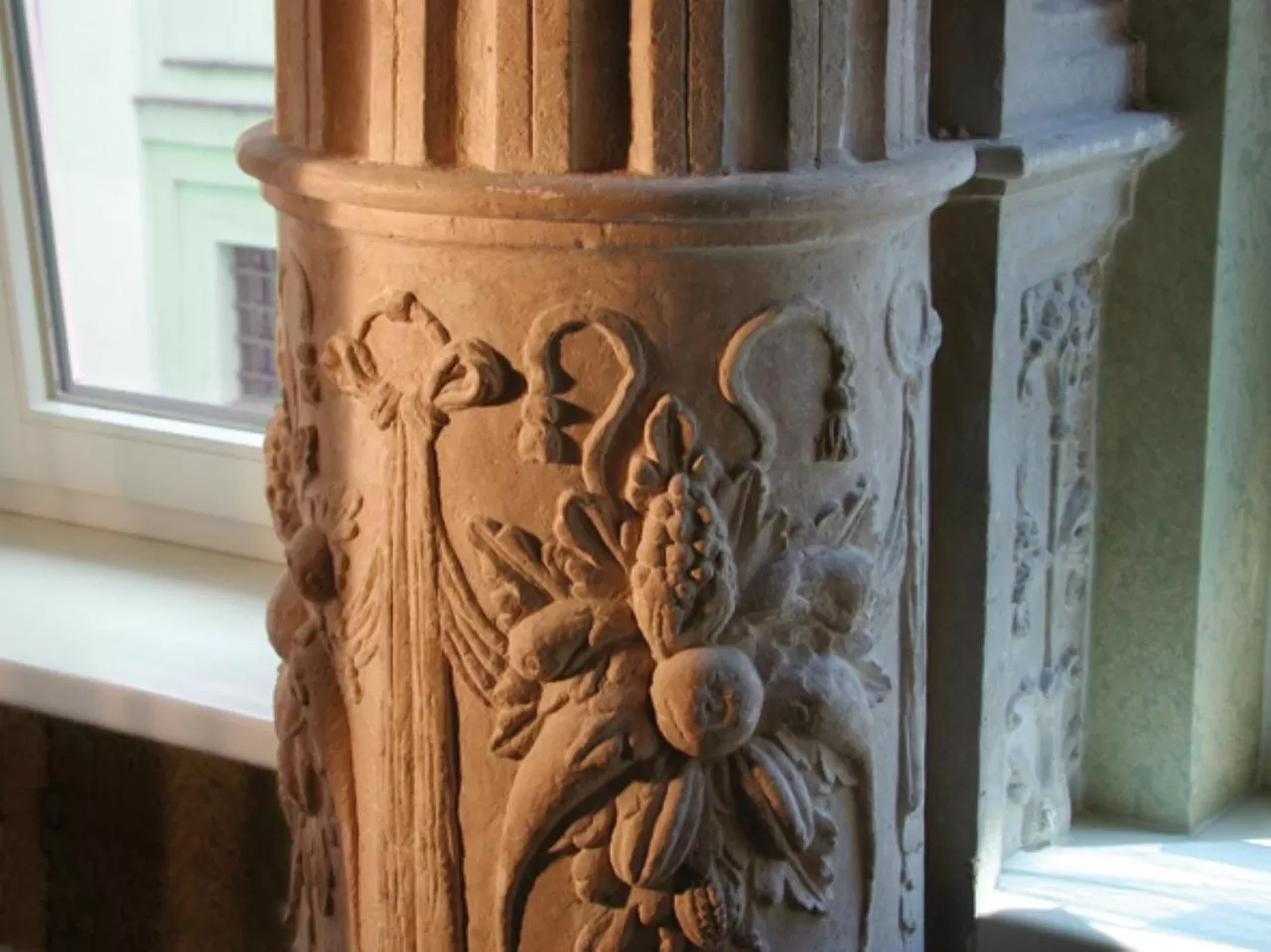 Decorative detail in Grand Hotel