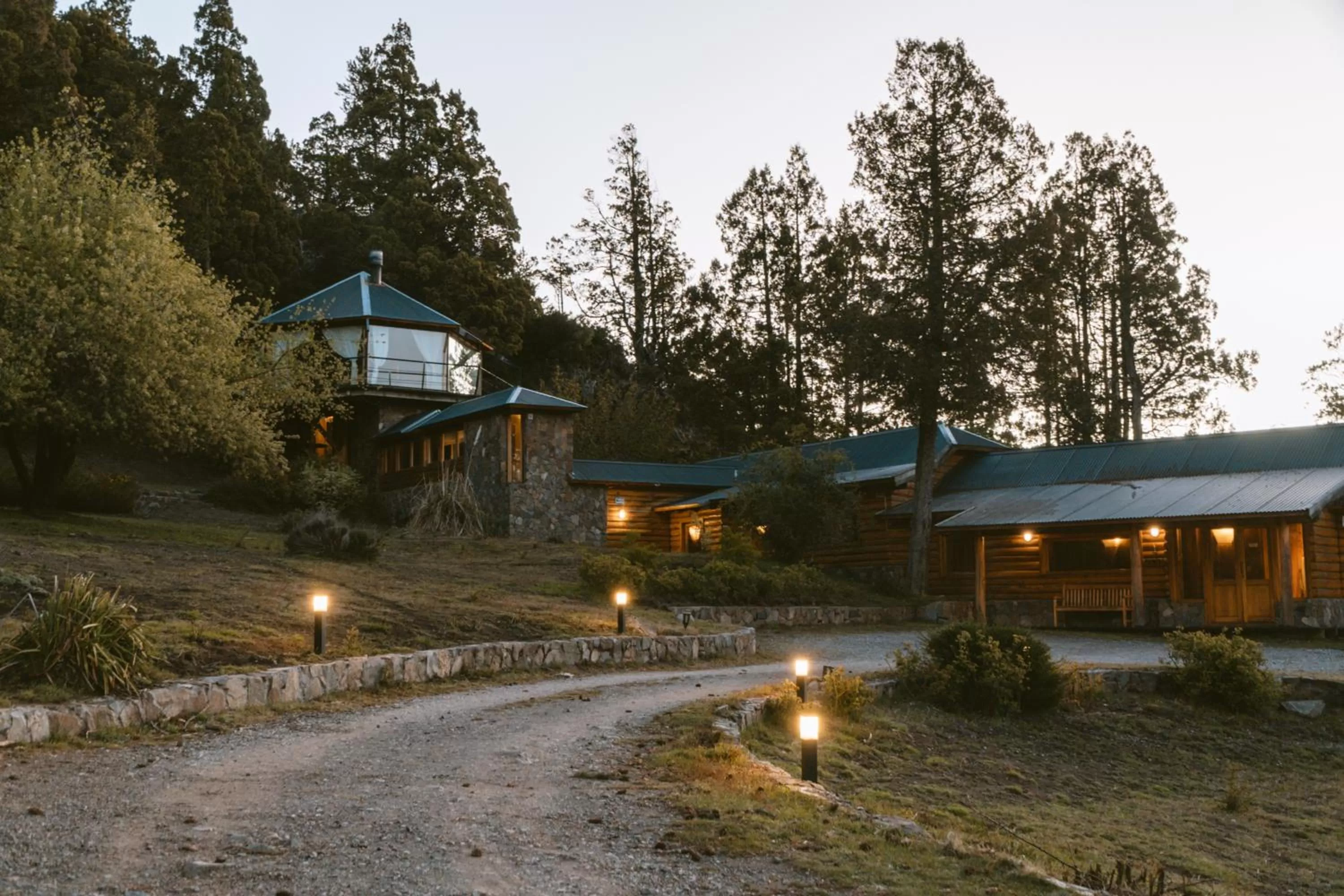 Property building in Arrayan Lake View Mountain Lodge & Casa De Te Arrayan