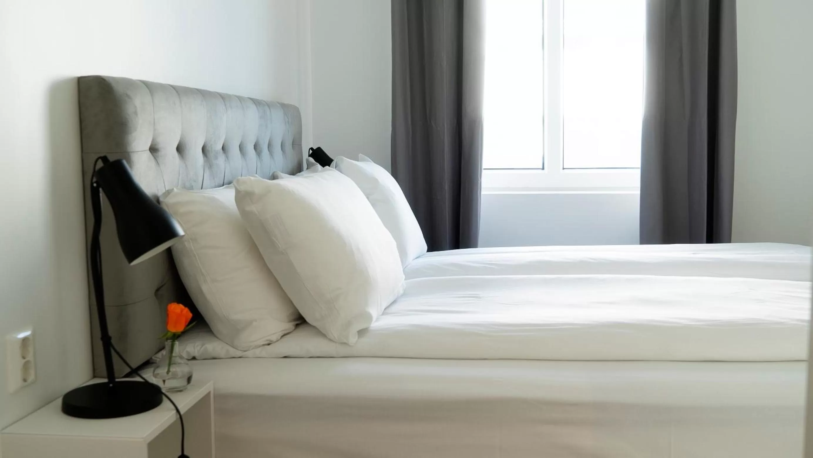 Bed in Magic Hotel & Apartments Kløverhuset