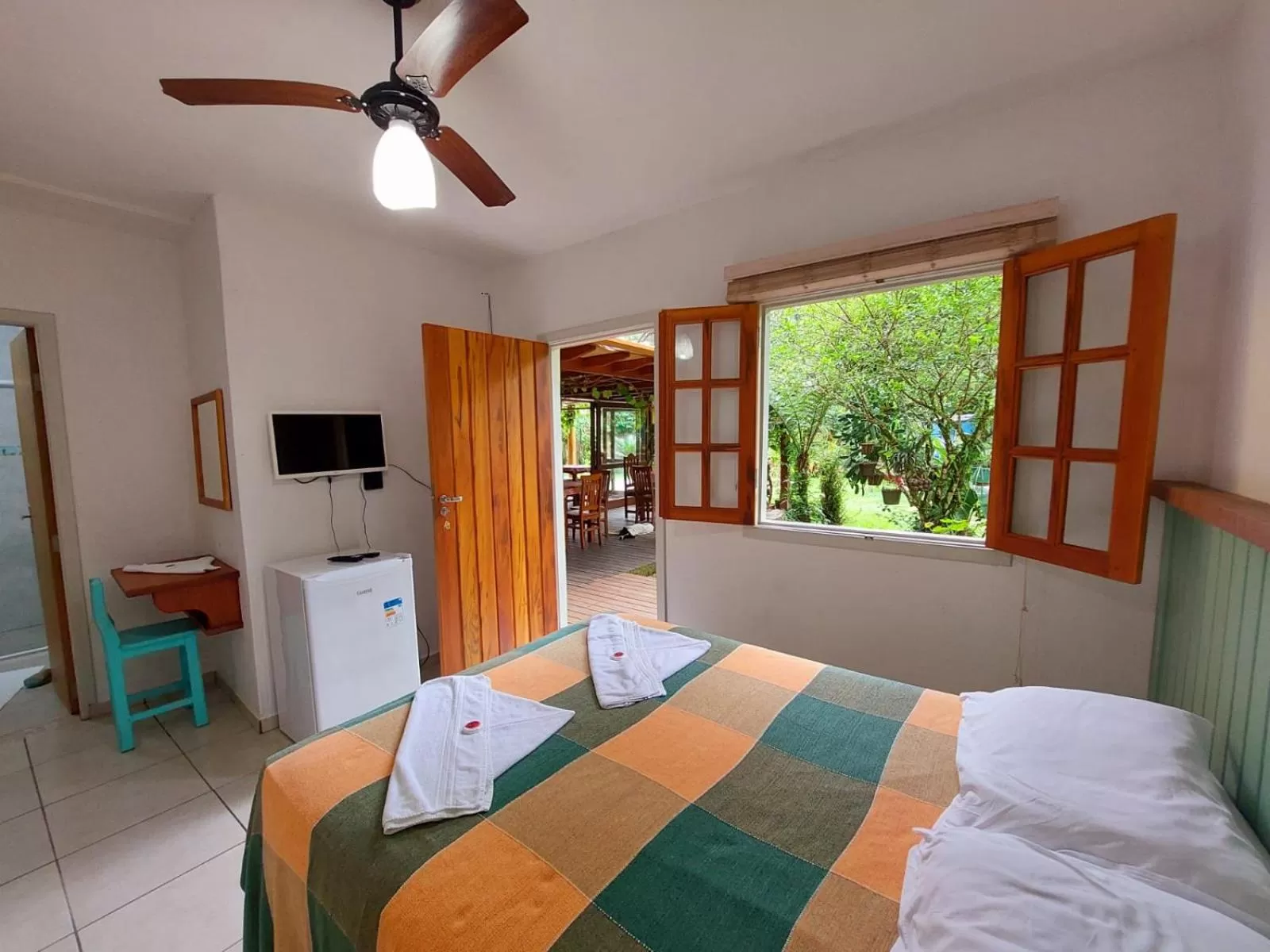 Photo of the whole room, Bed in Pousada Capim Melado