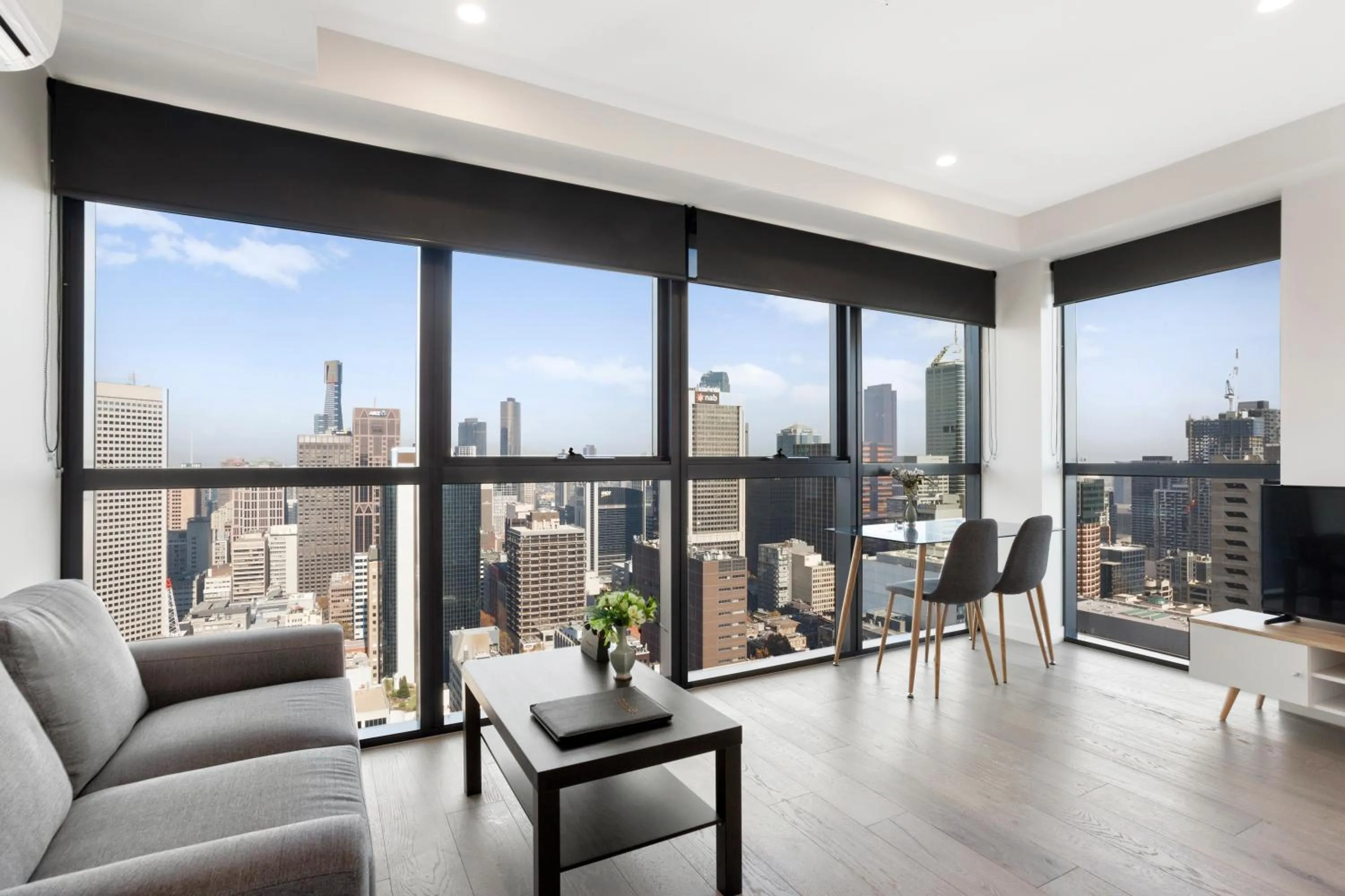 Living room in Platinum City Serviced Apartments