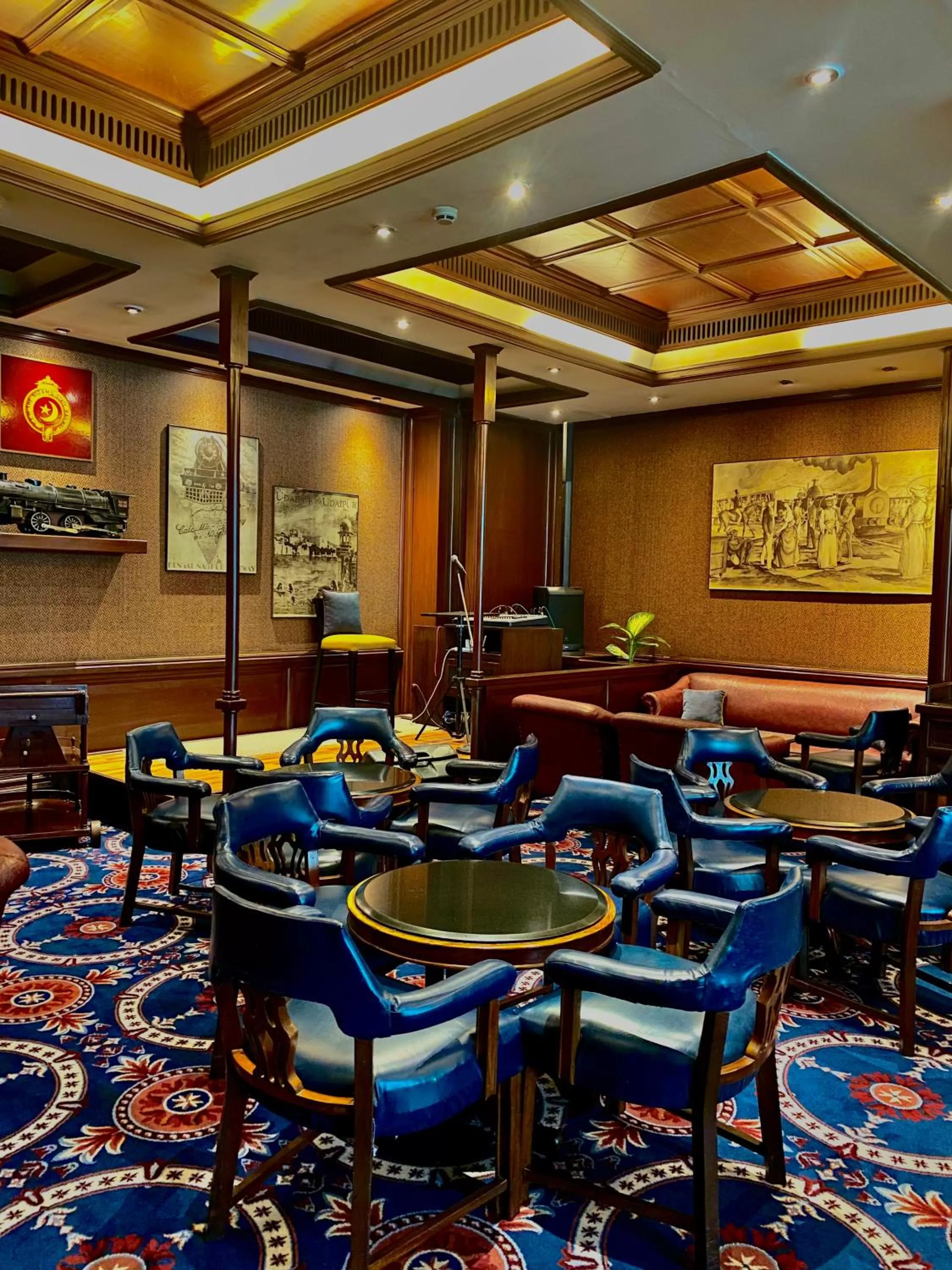 Lounge or bar in Taj Bengal