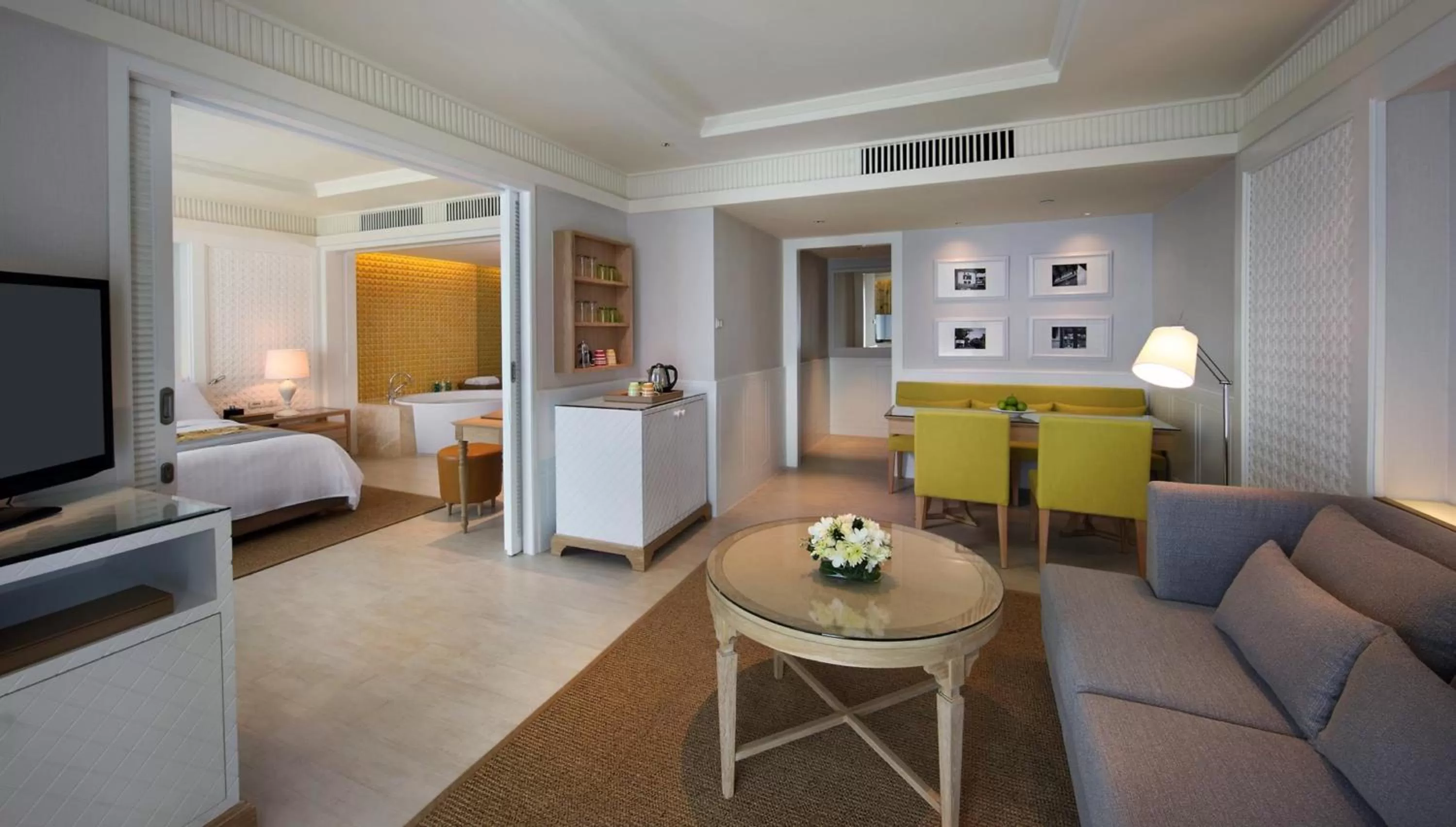 Living room, Bed in Amari Hua Hin