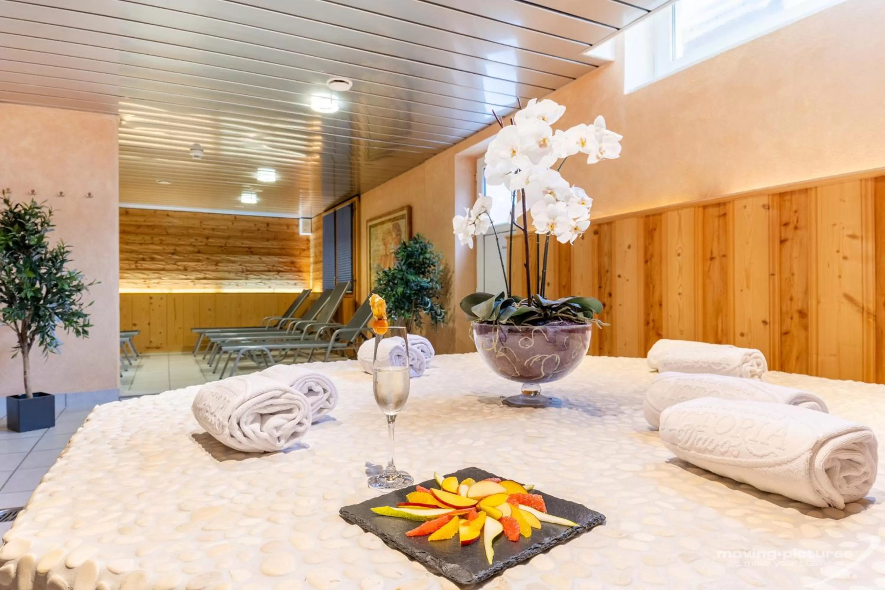 Spa and wellness centre/facilities in Turmhotel Victoria Davos