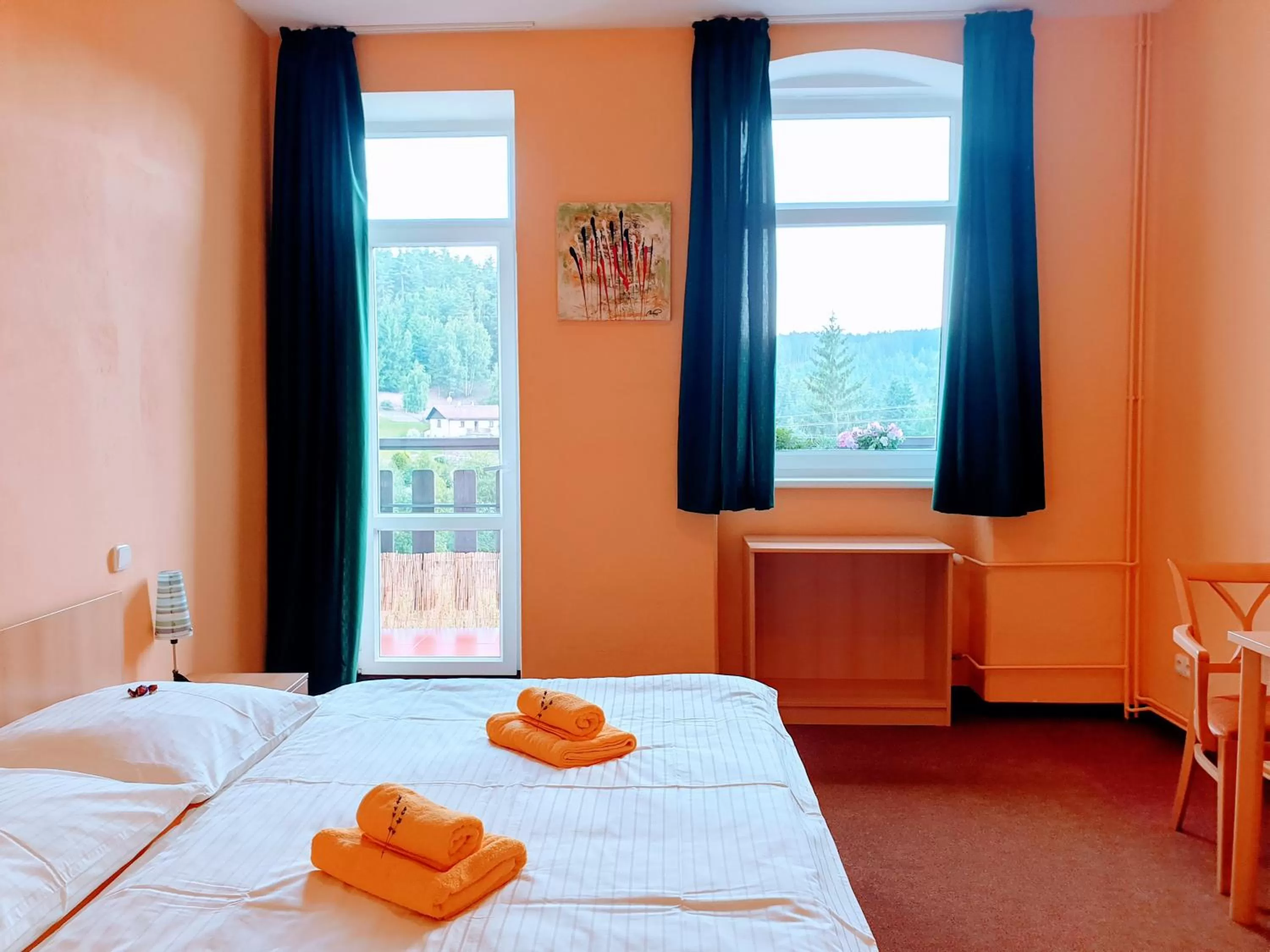 Bed in Penzion Lumis