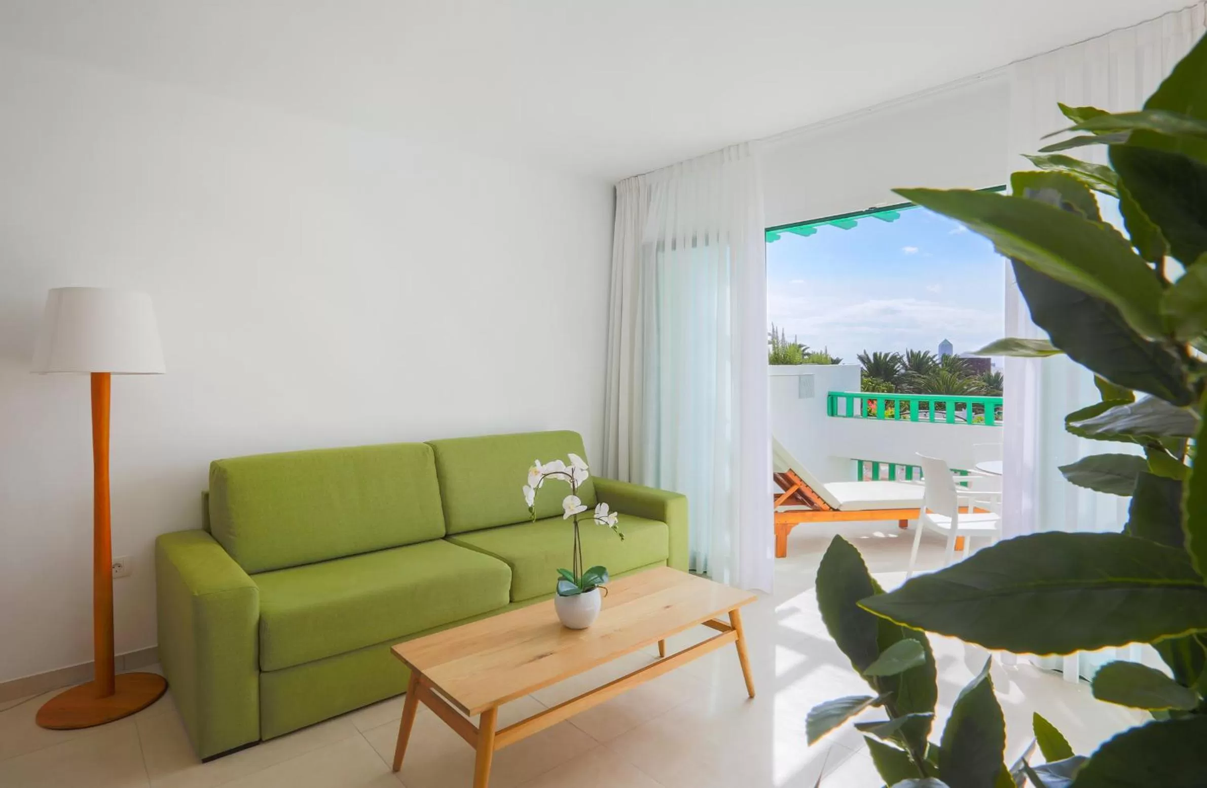 Living room in Nazaret Apartments