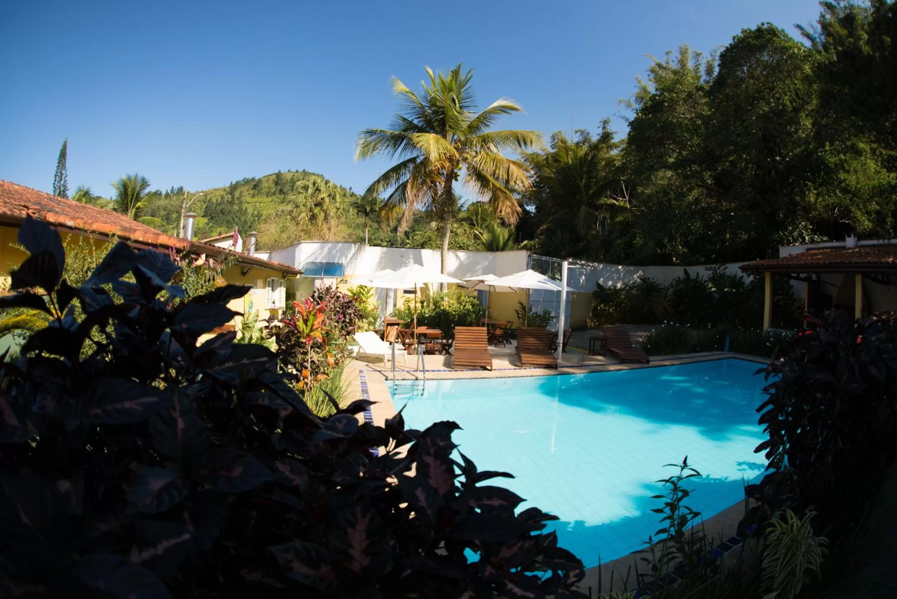 Garden view in Pousada Viva Ubatuba