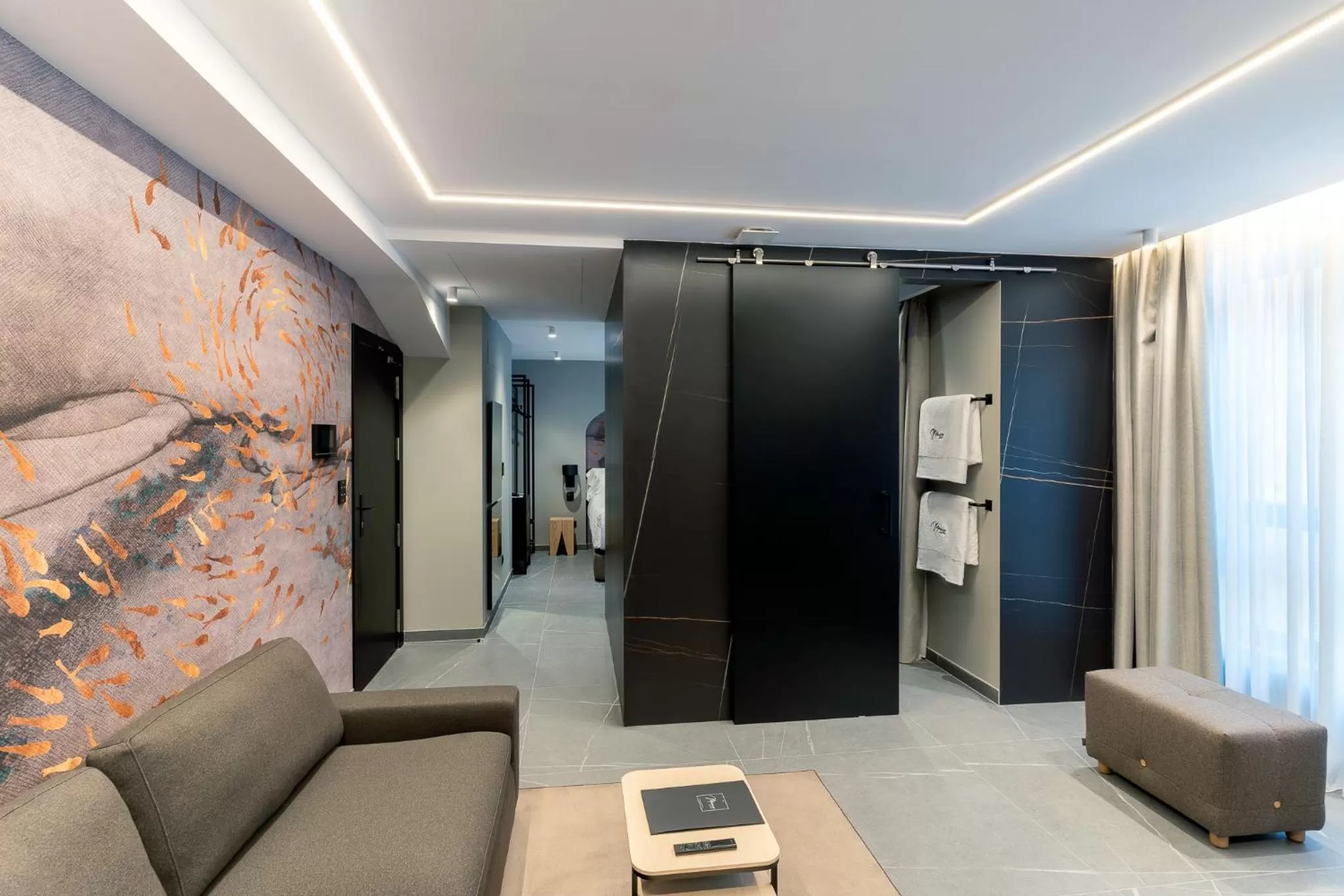 TV and multimedia, Seating Area in Mauro Suites