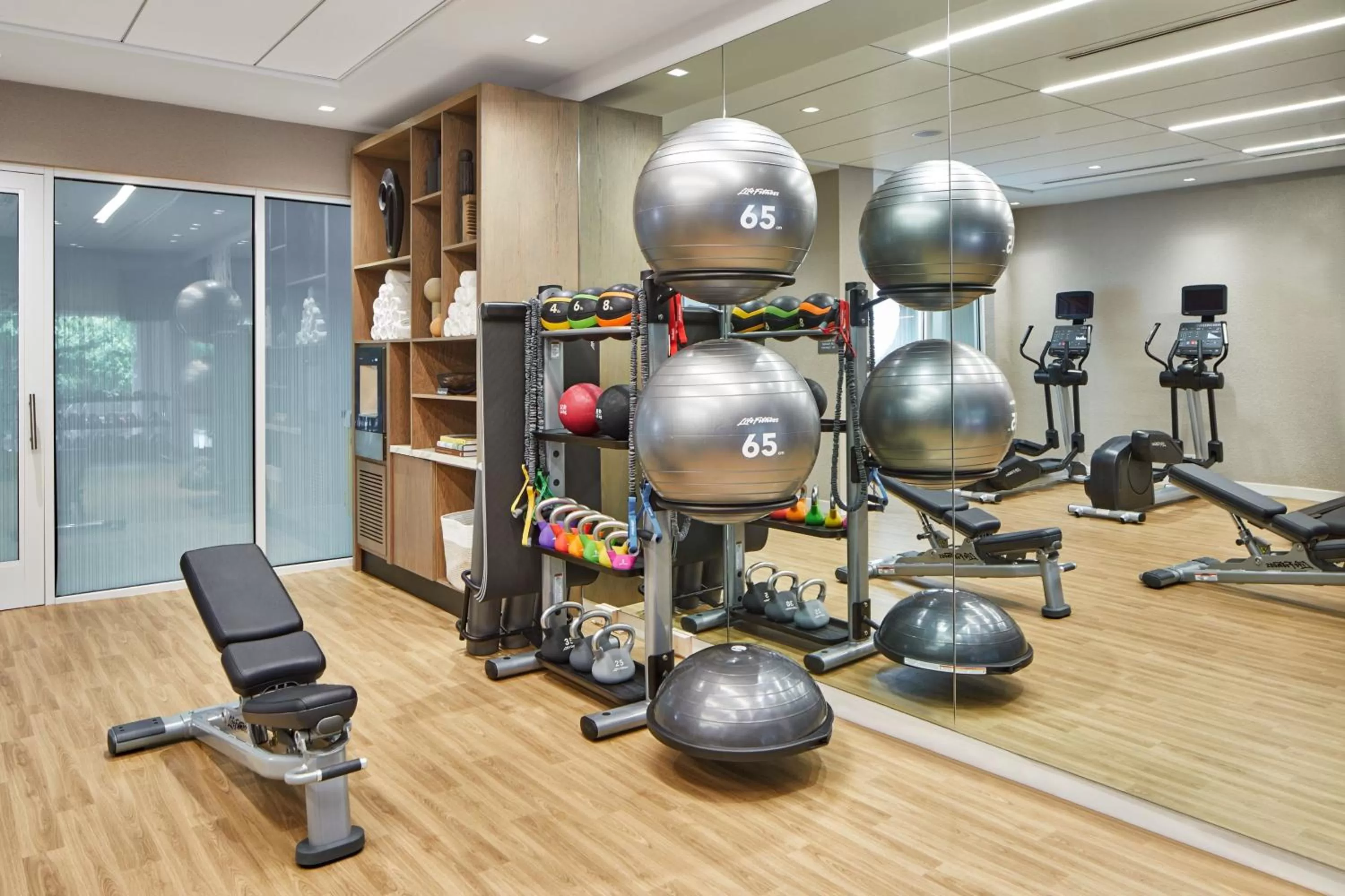 Fitness centre/facilities in AC Hotel by Marriott Orlando Lake Buena Vista