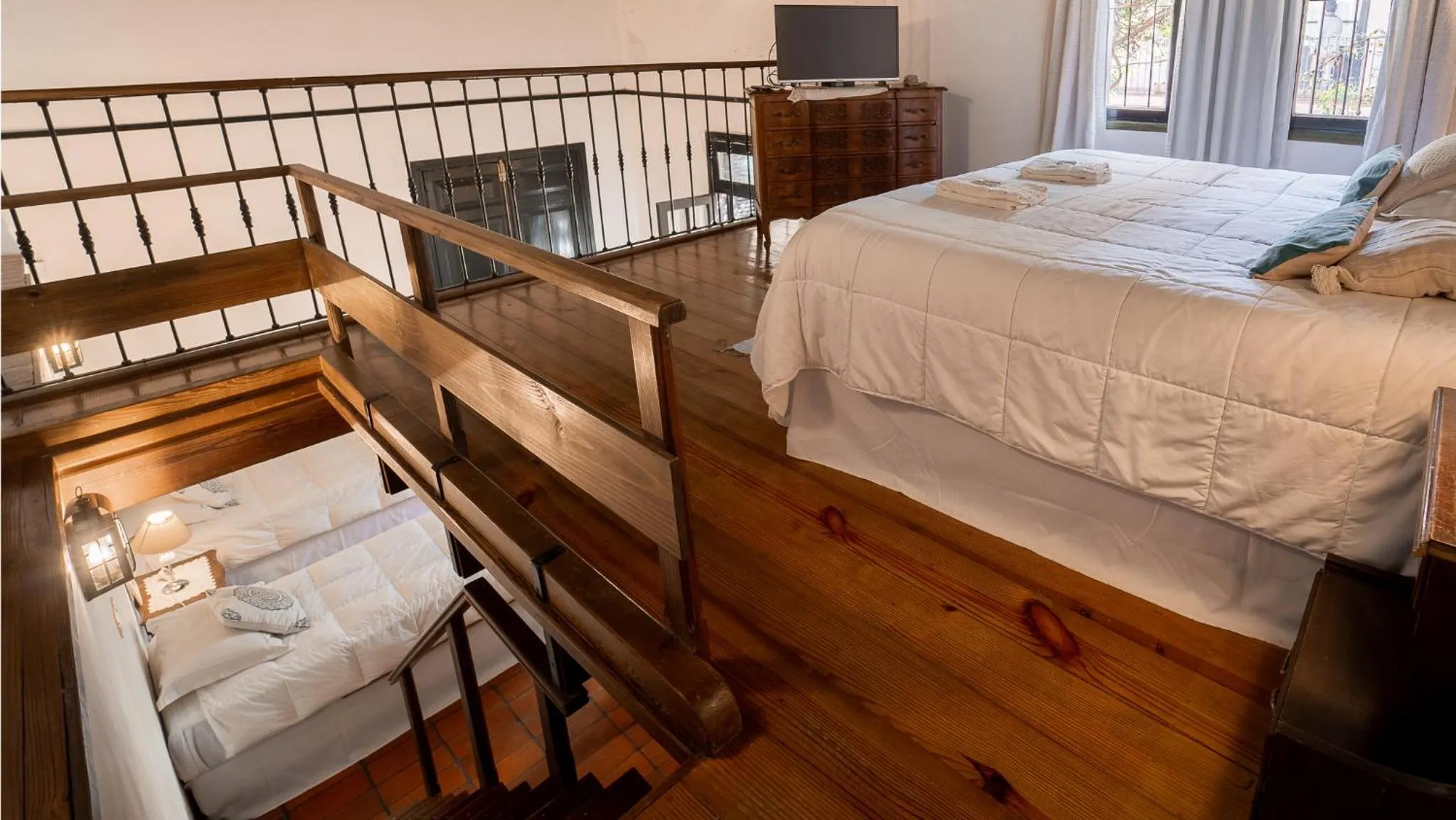 Bed in Posada de la Flor