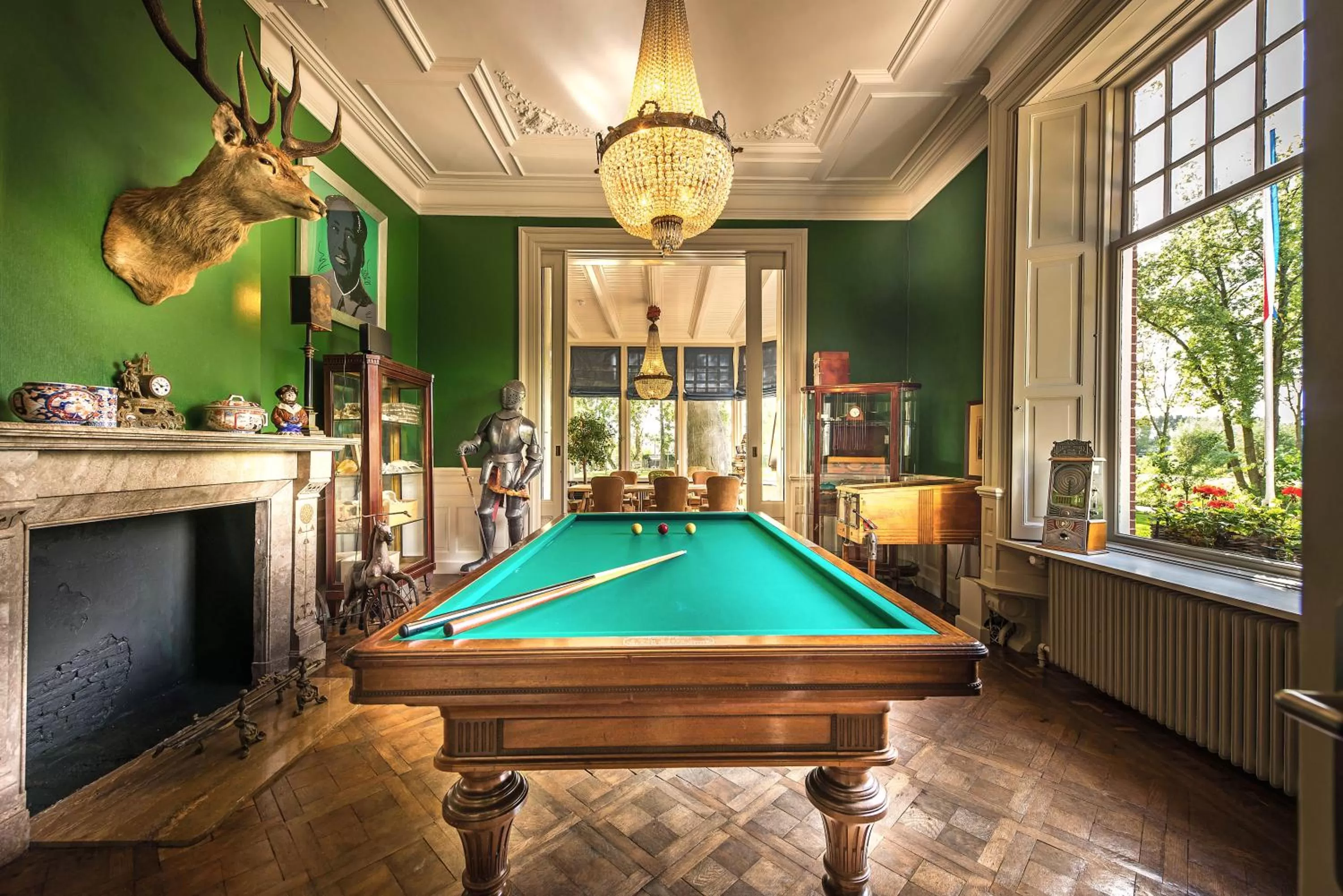 Billiard in Logement aan de Vecht