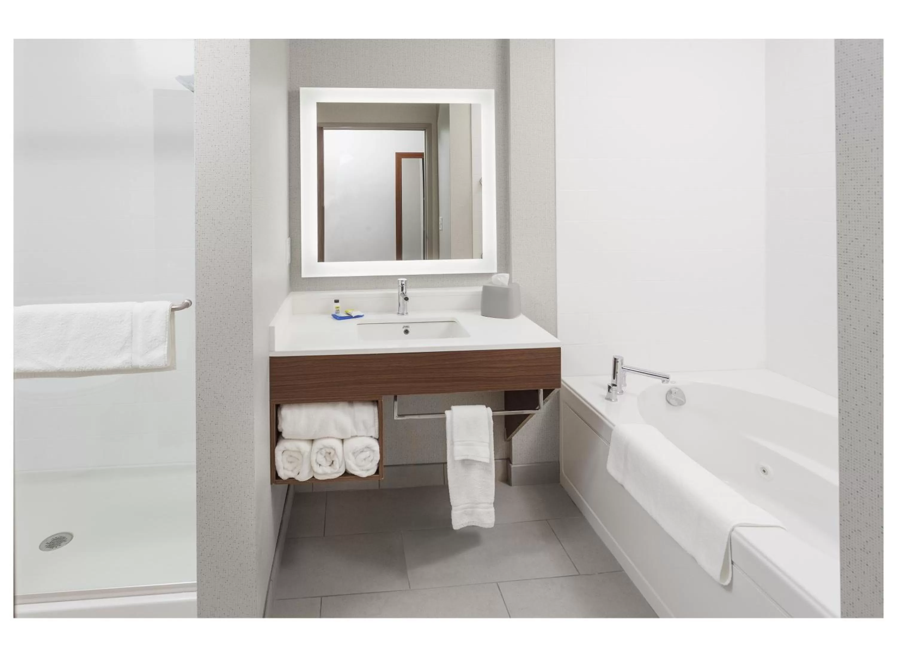 Bathroom in Holiday Inn Express & Suites - Hudson I-94 by IHG