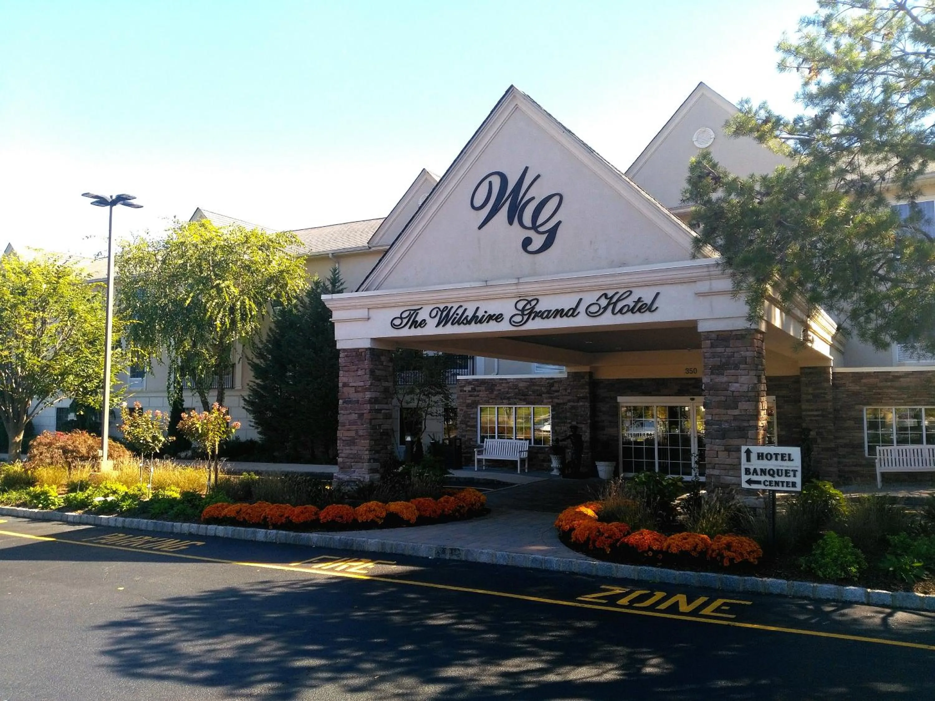 Property building in The Wilshire Grand Hotel