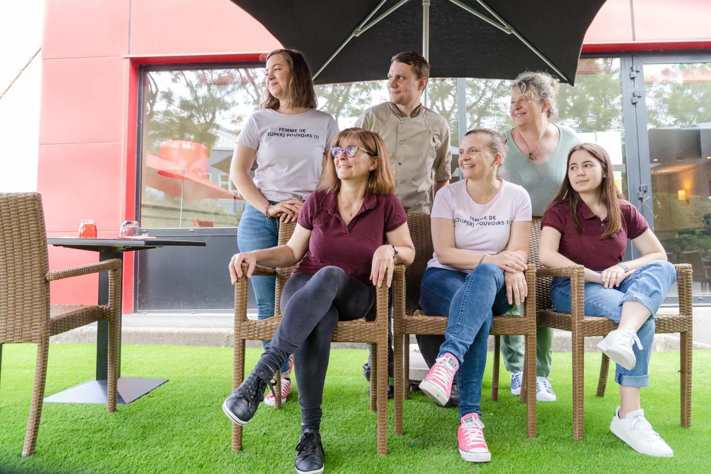 Staff in Brit Hotel Essentiel Cholet