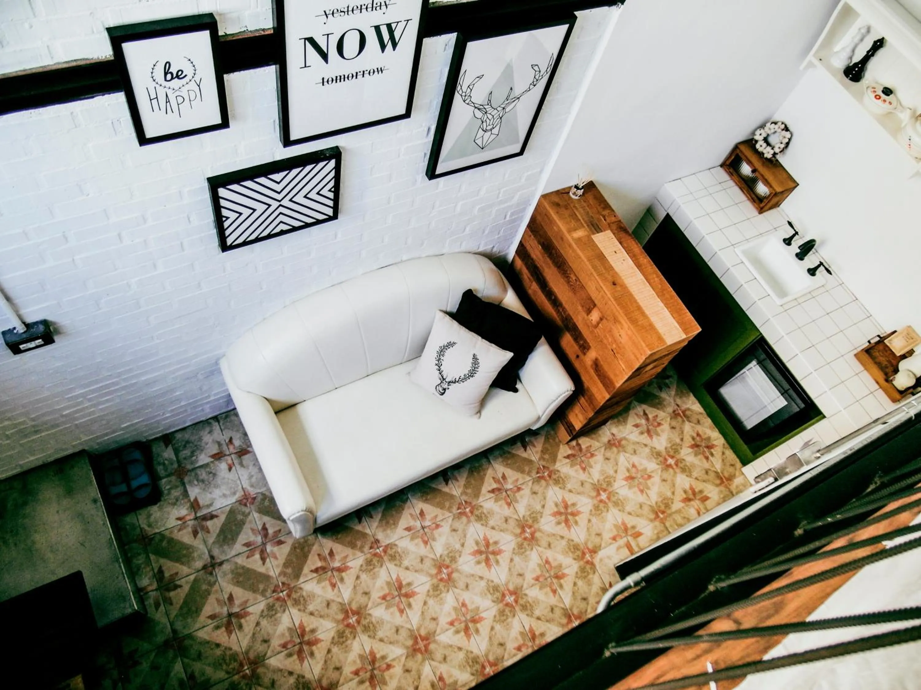 Seating area in You Worth Inn