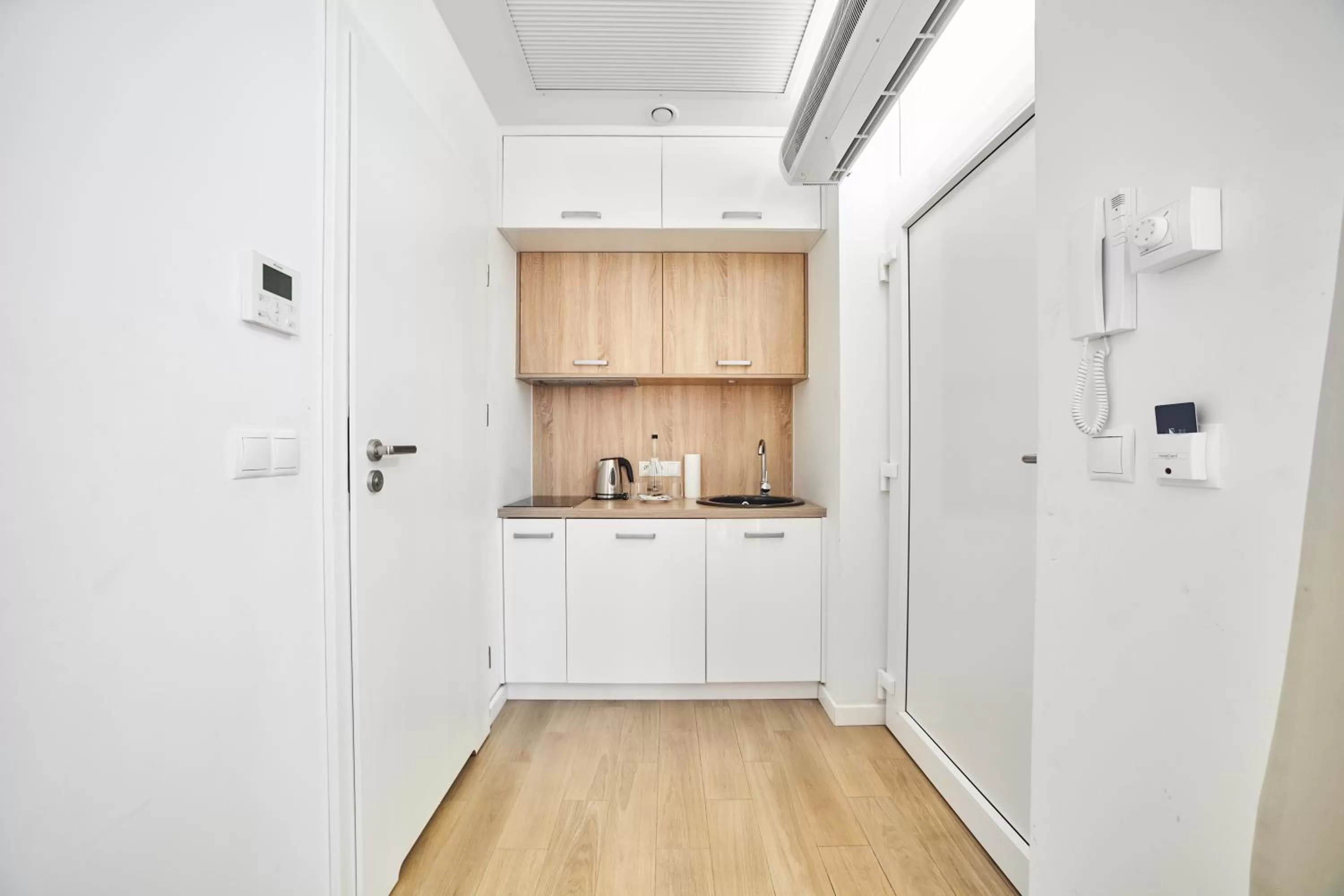 Kitchen or kitchenette in Molo Park Aparthotel