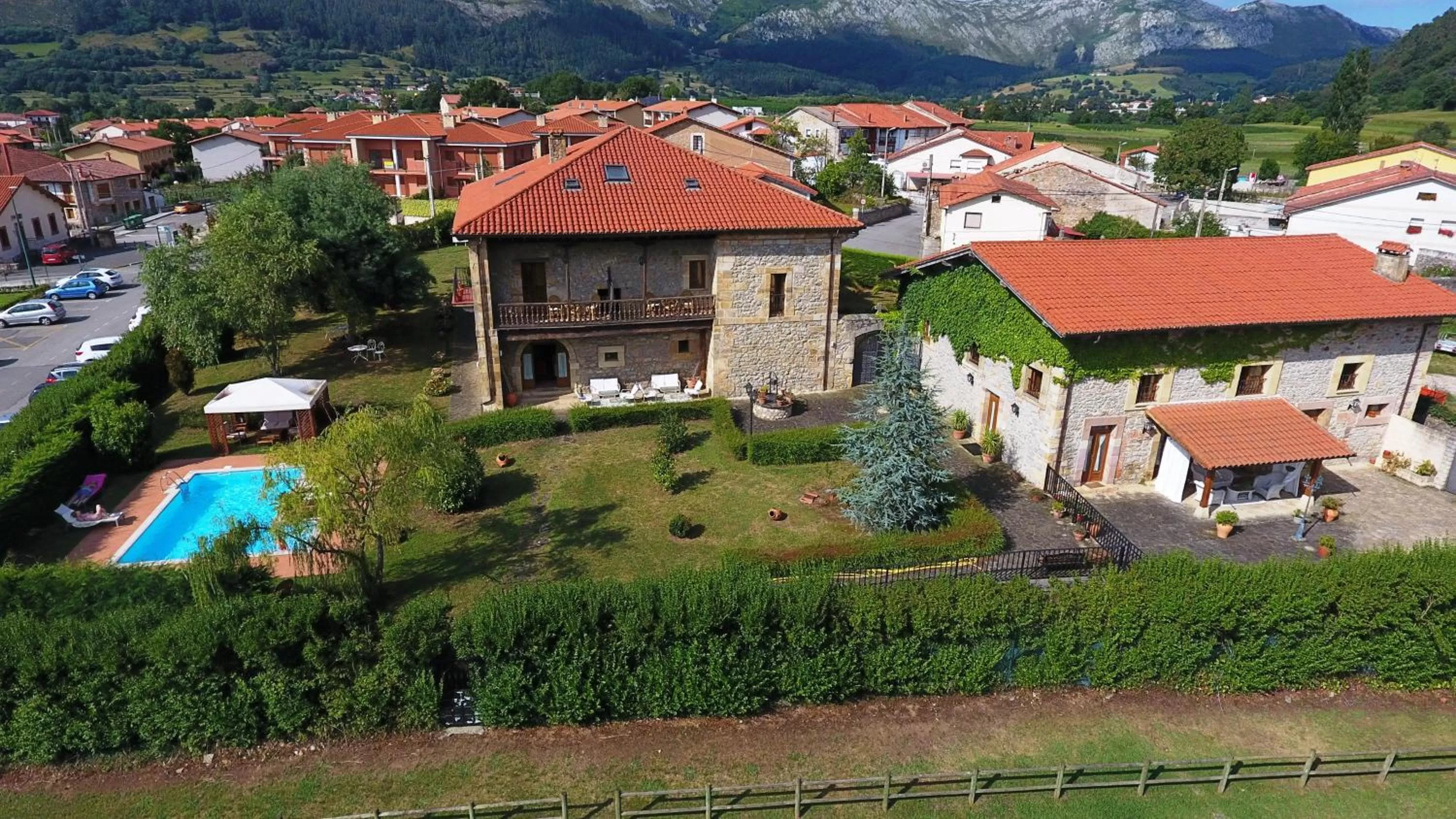 Bird's eye view in Hotel Palacio Garcia Quijano