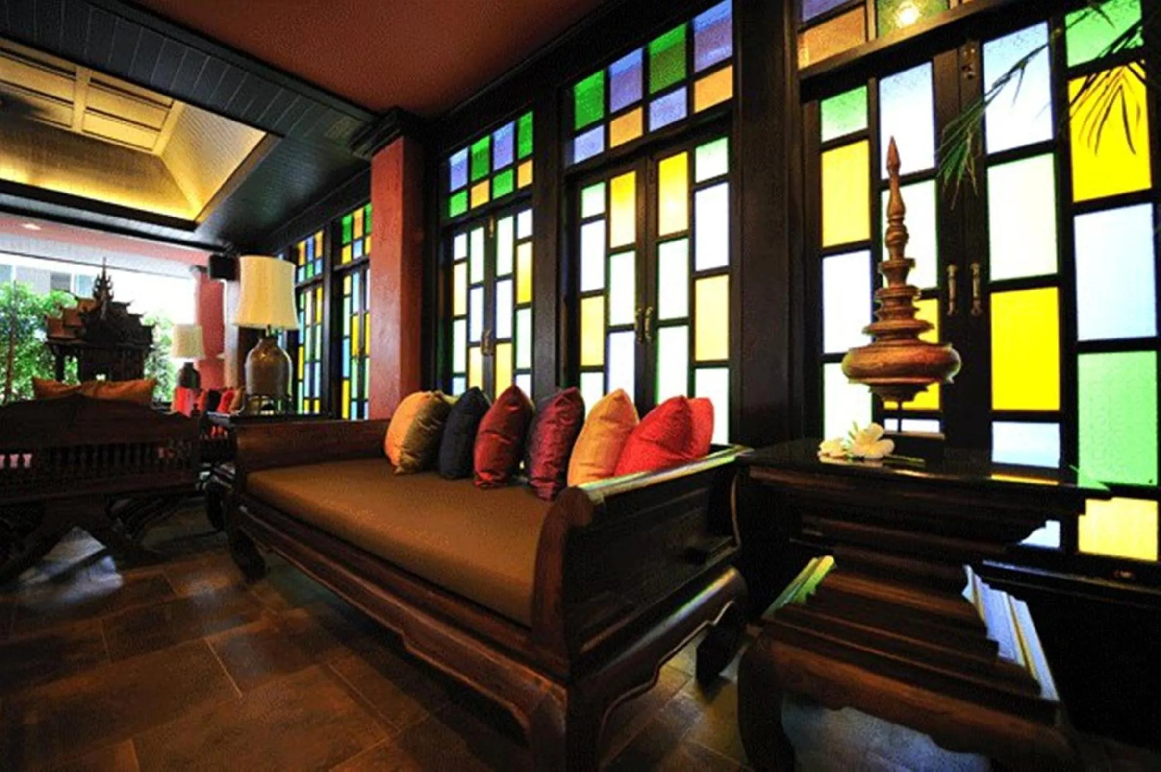 Decorative detail in Siralanna Hotel