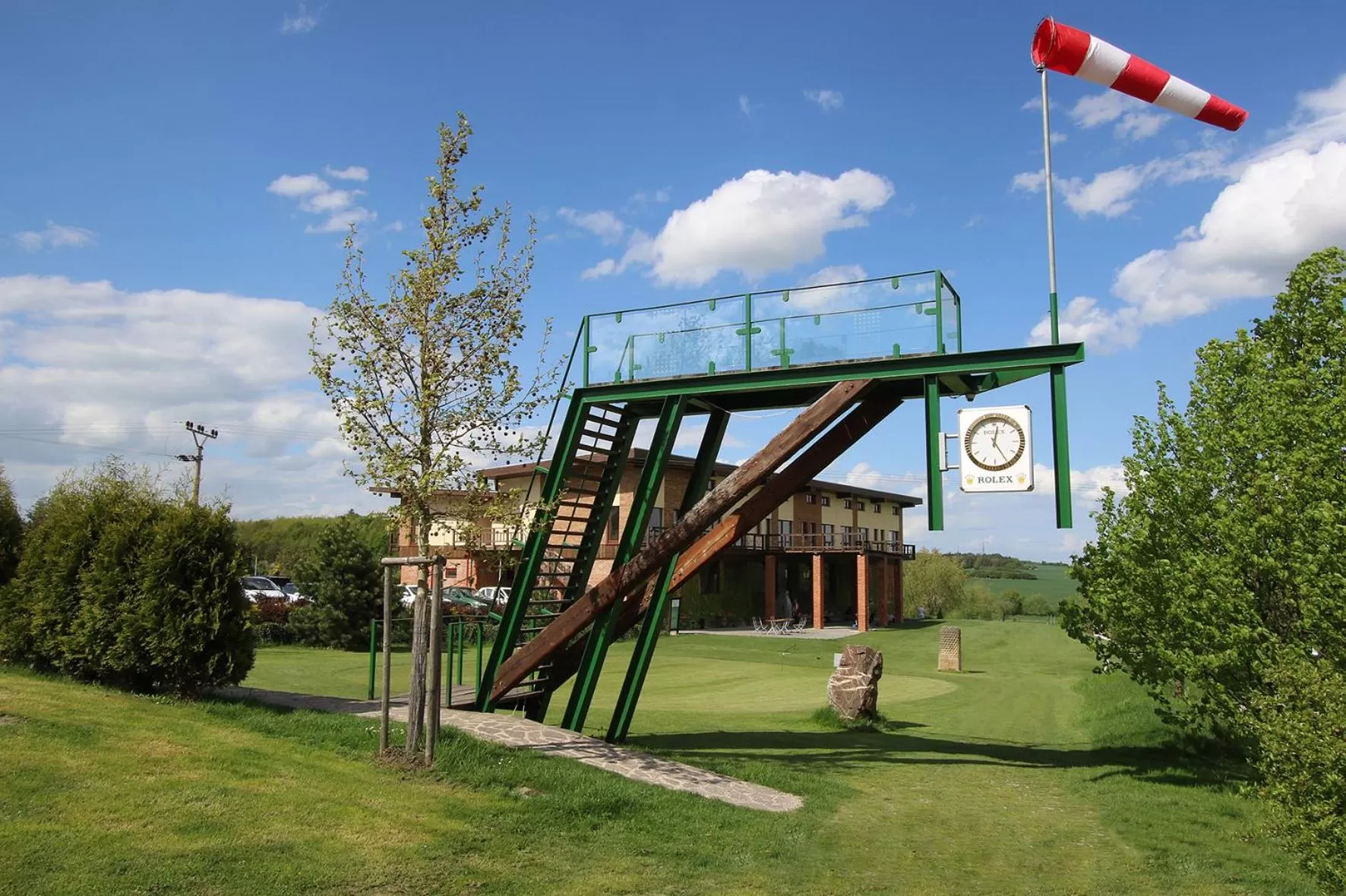 Golfcourse in Areal Botanika