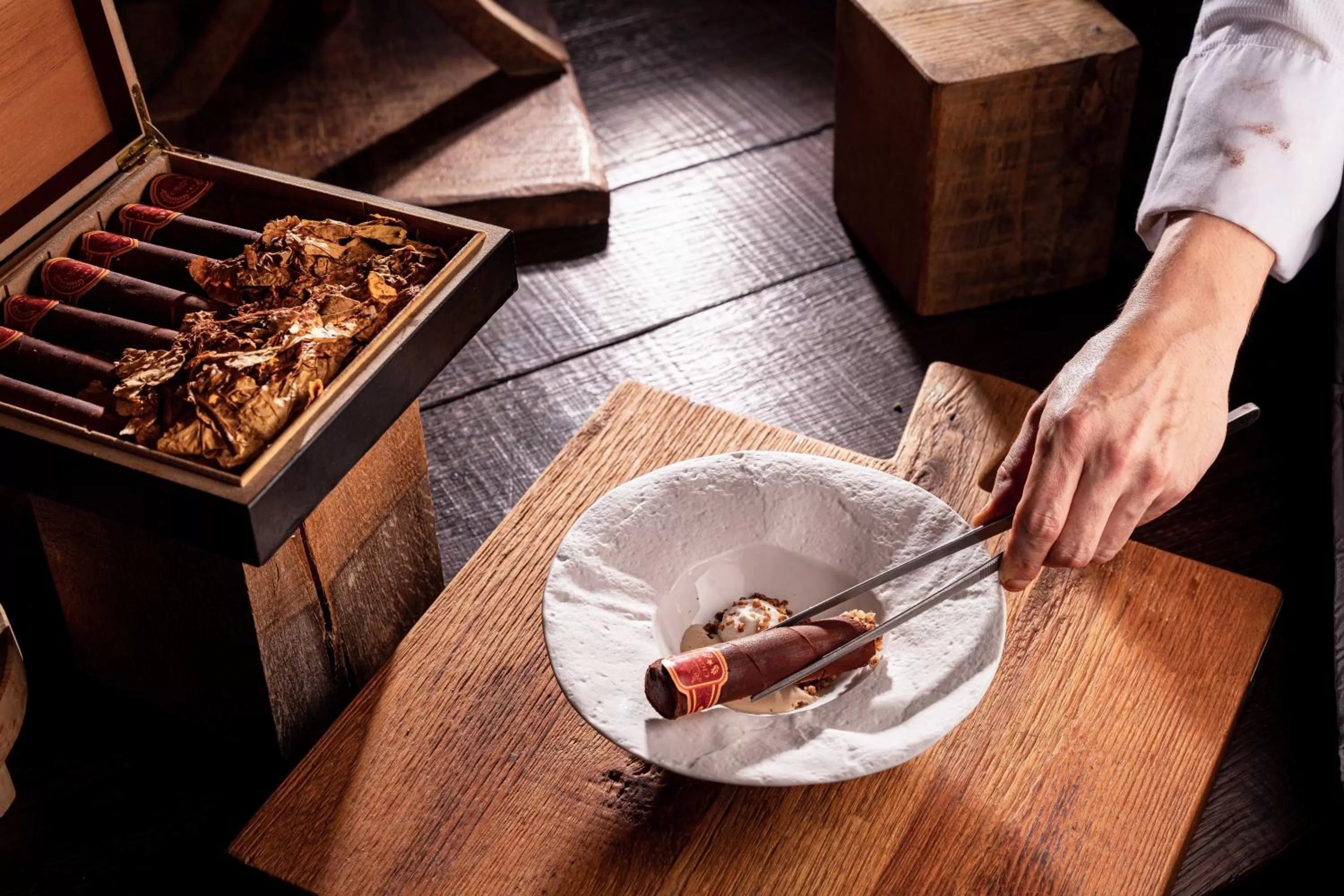 Food in La Ferme Saint Simeon Hotel & Spa - Relais & Chateaux