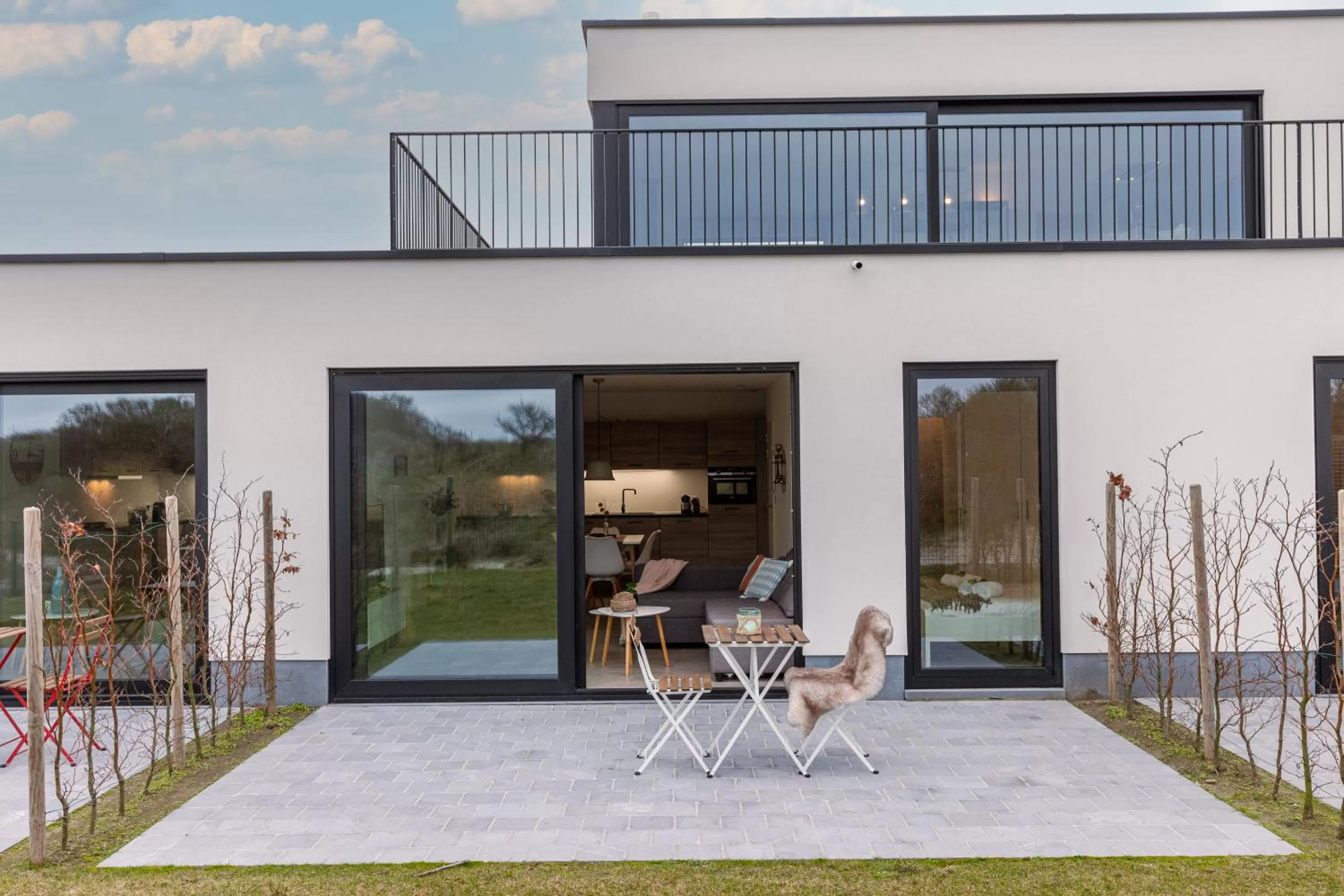 Balcony/Terrace in Whaaw Westende-bad