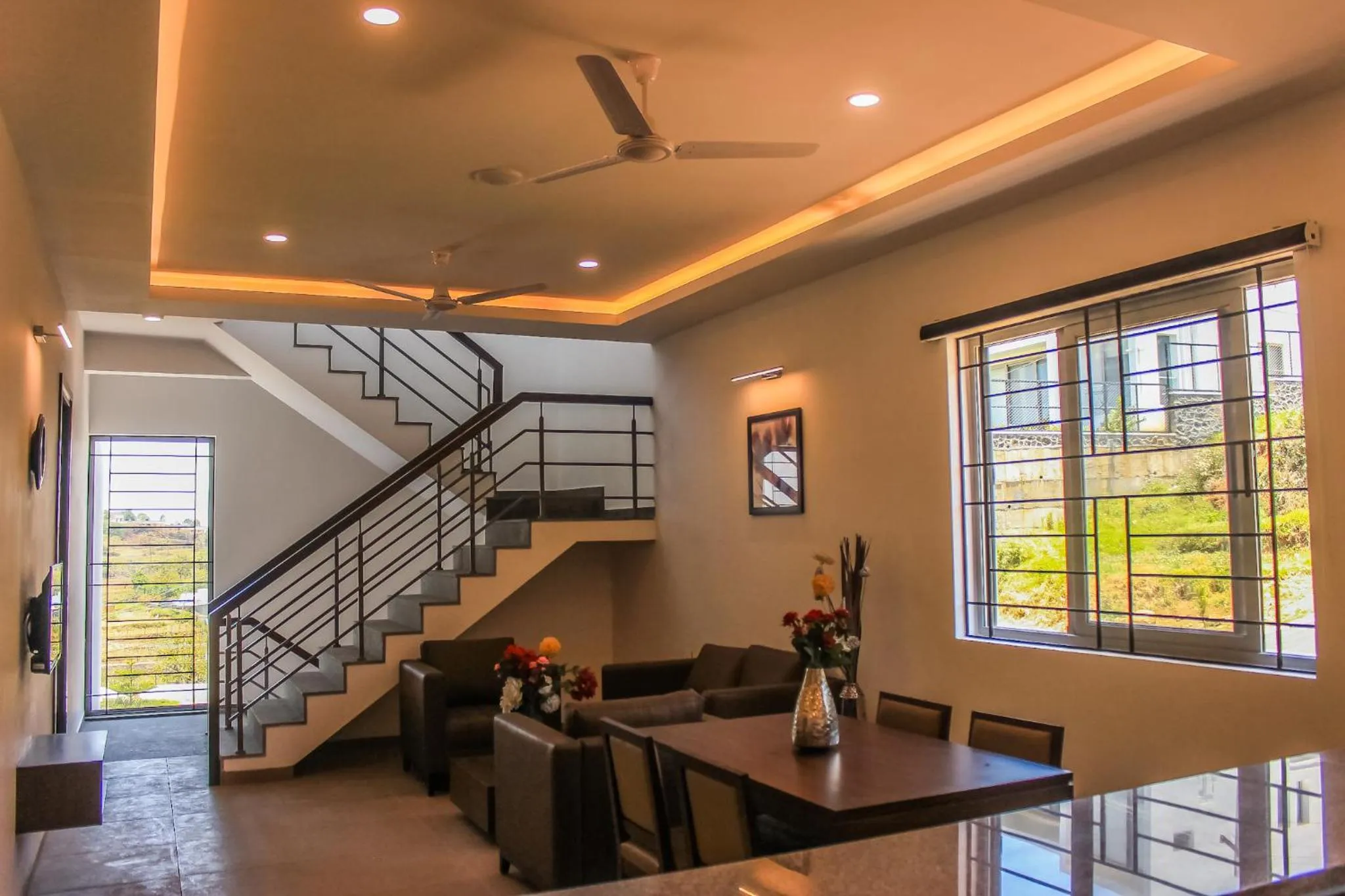 Living room in Silver Mist