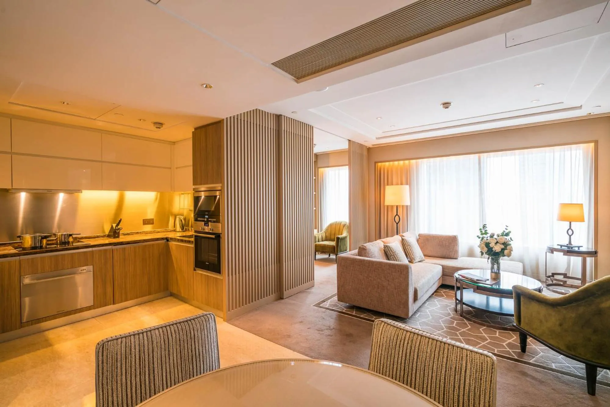 Living room in IFC Residence