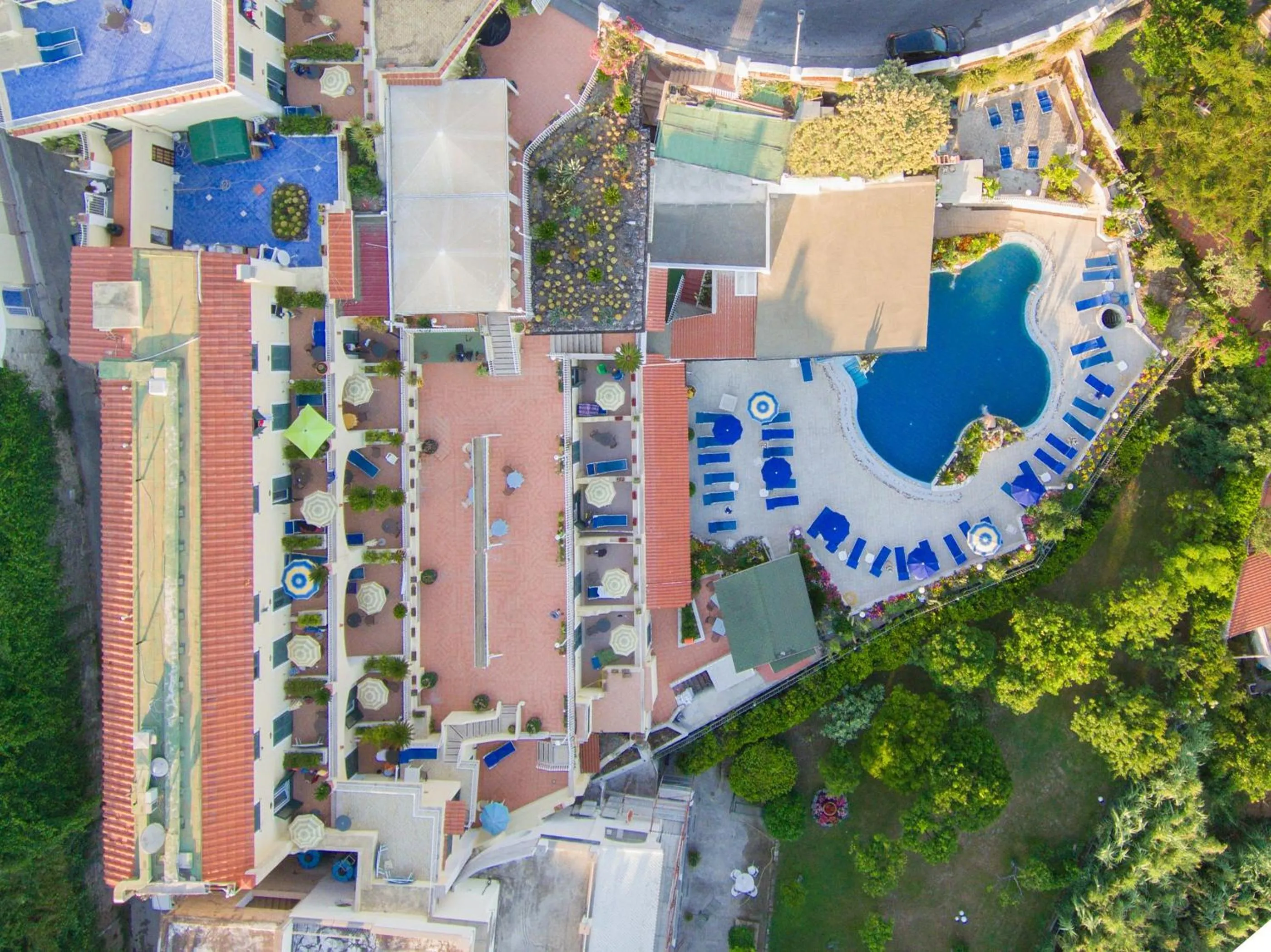 Bird's eye view in Hotel Terme Saint Raphael