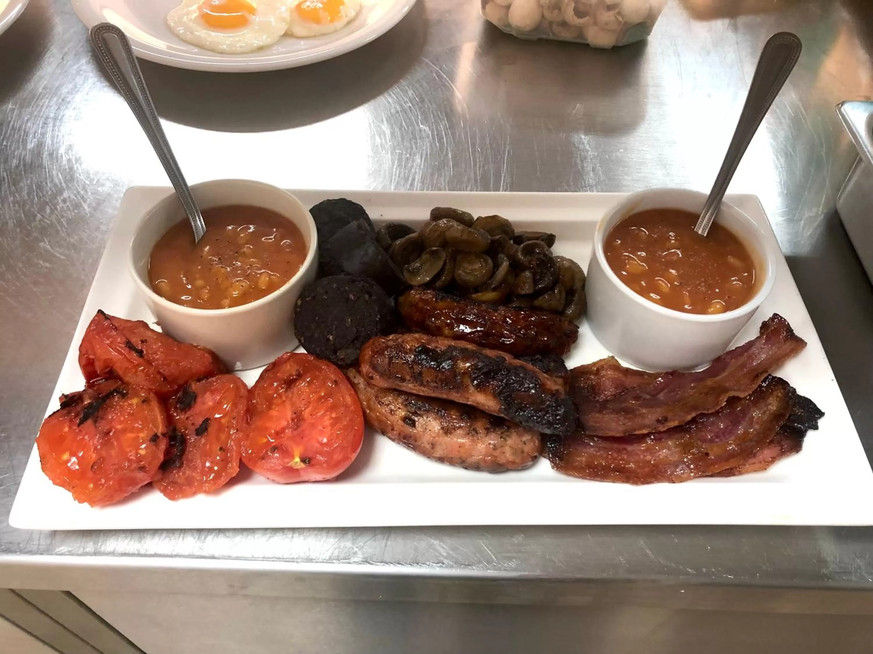 Breakfast in The Pot Kiln