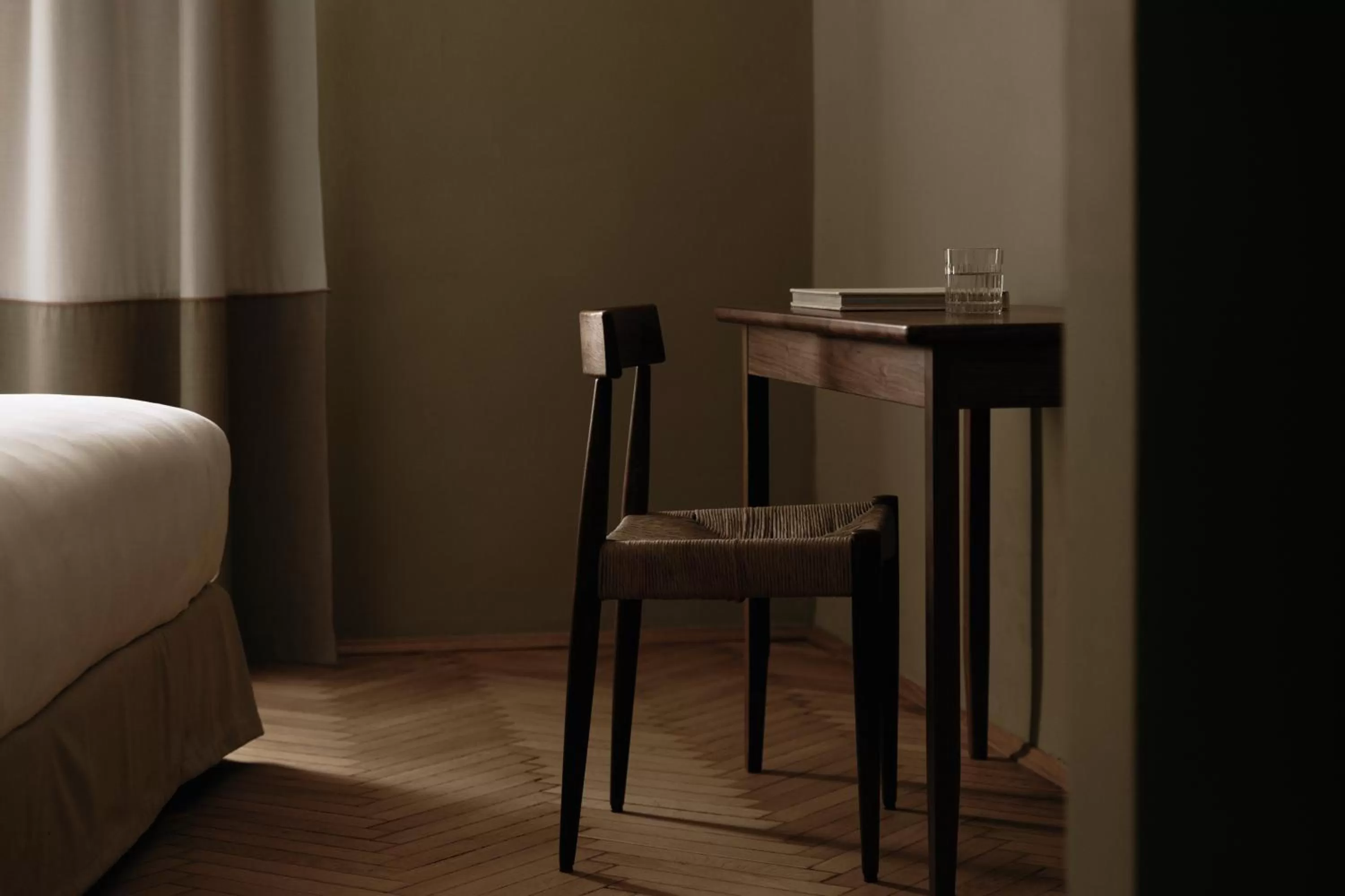 Bedroom, Bed in Parkhotel Mondschein, a Member of Design Hotels