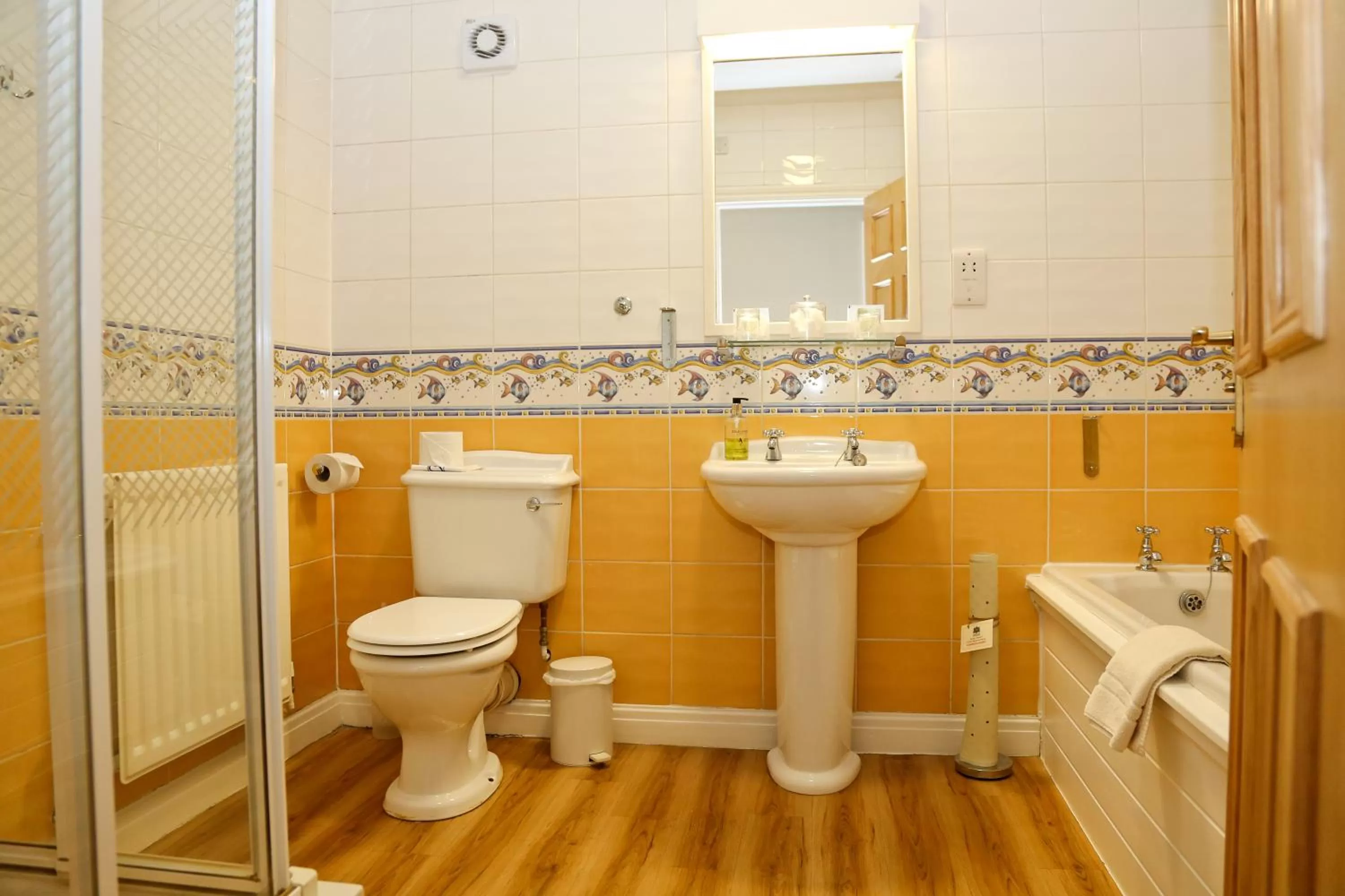 Shower in Millfields Hotel