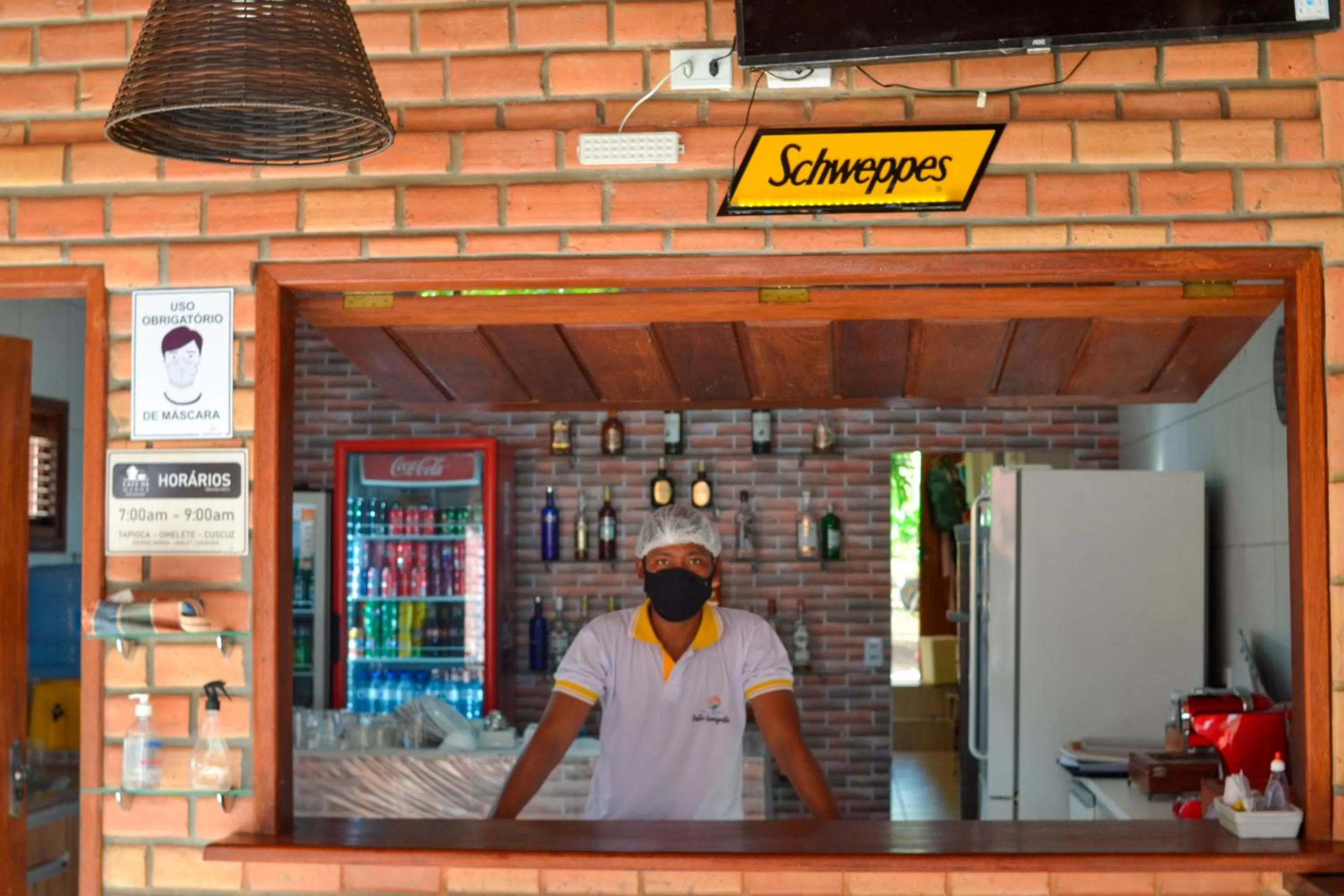 Restaurant/places to eat in Pousada Vasto Horizonte