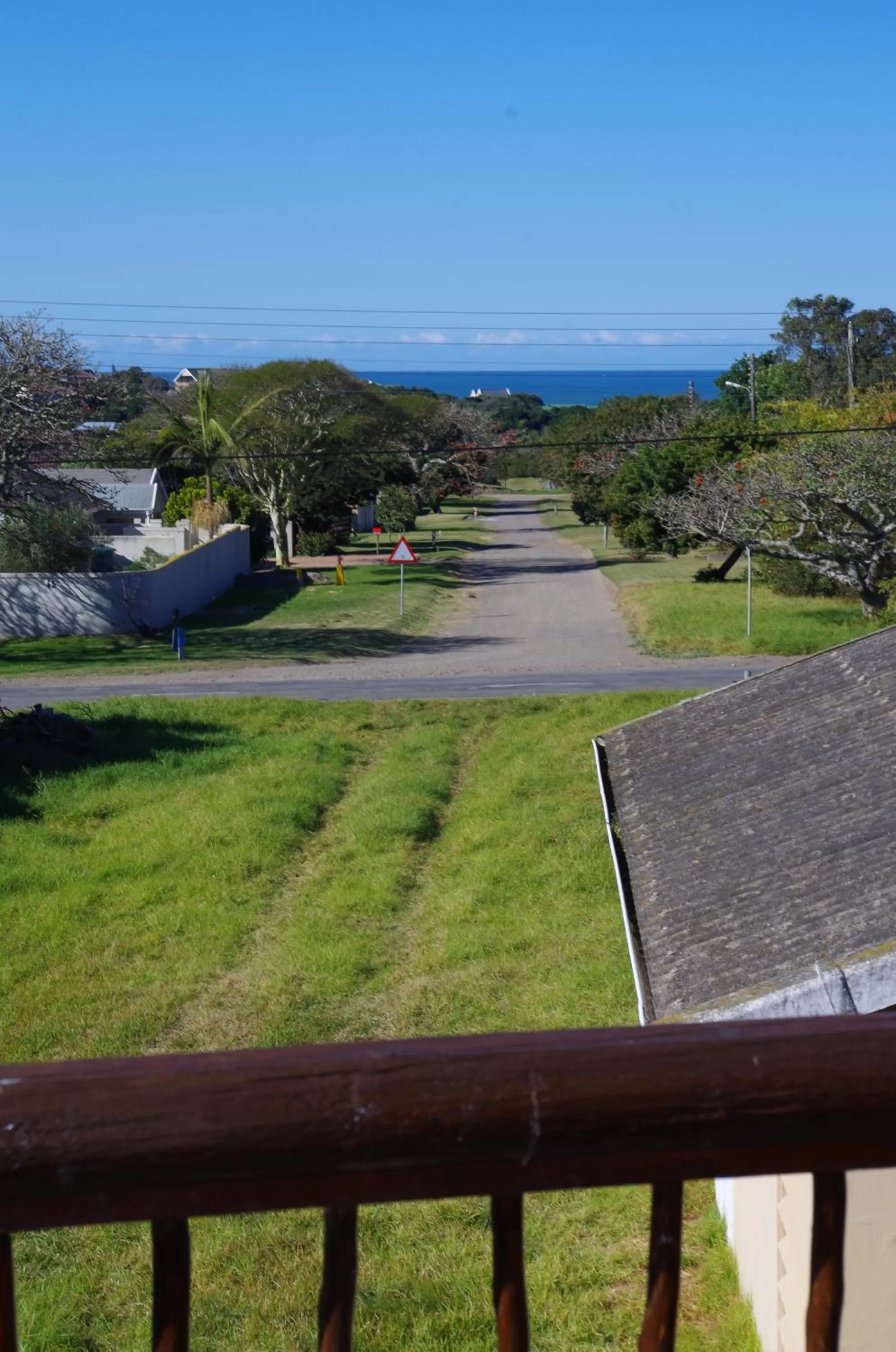 Balcony/Terrace in Tertia's Logcabin
