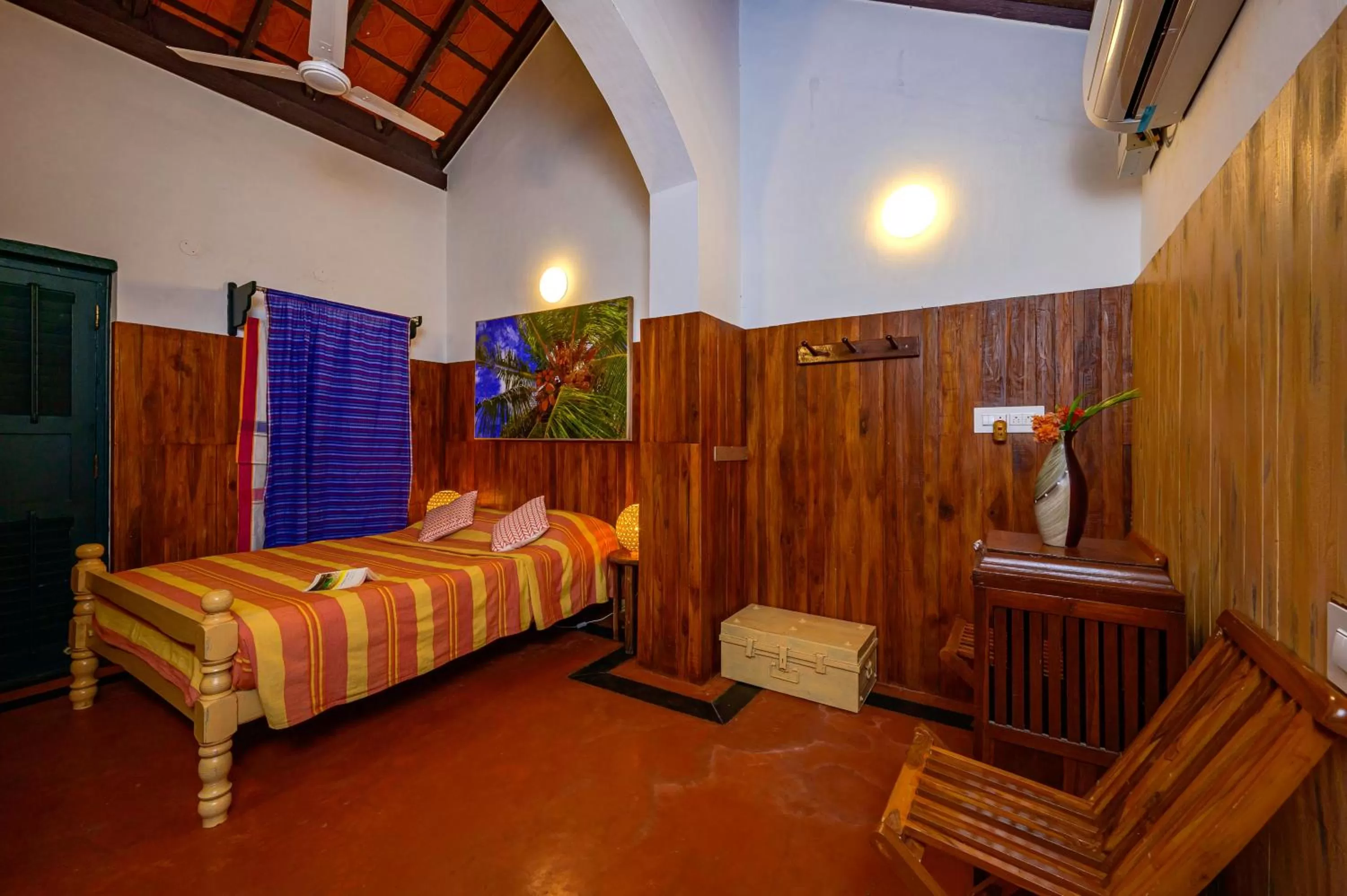 Bed in Neemrana's Coconut Alley
