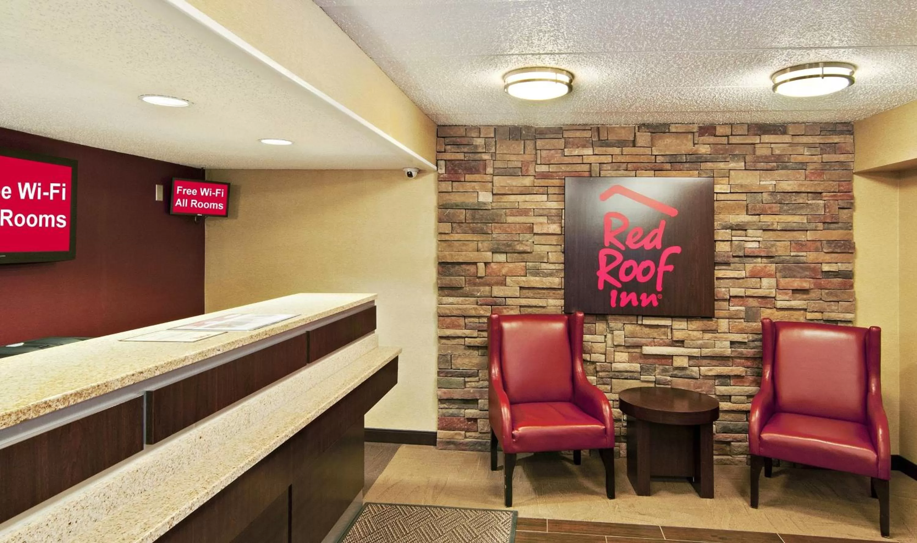 Lobby or reception in Red Roof Inn Detroit - Farmington Hills