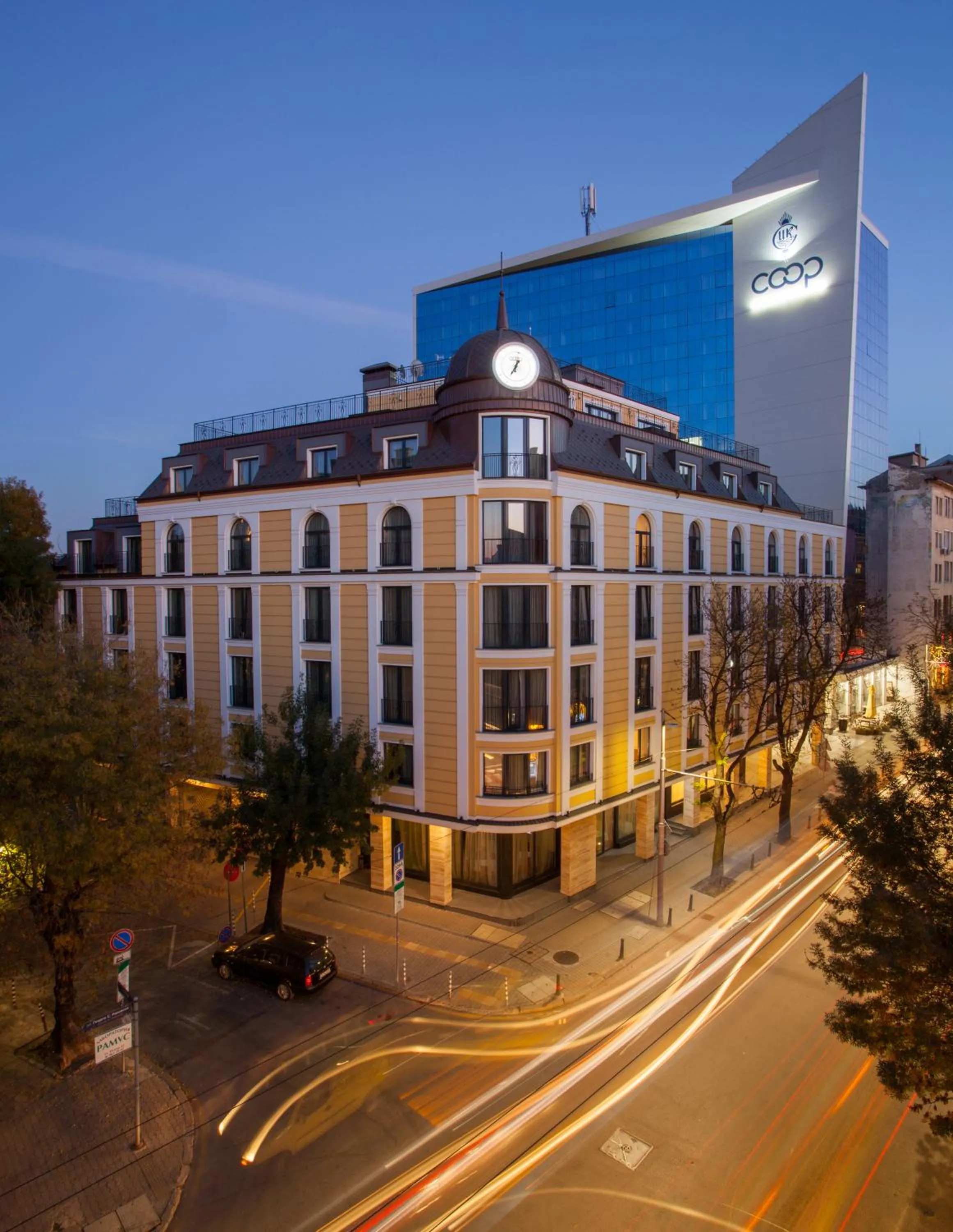 Property building in Hotel COOP, Sofia