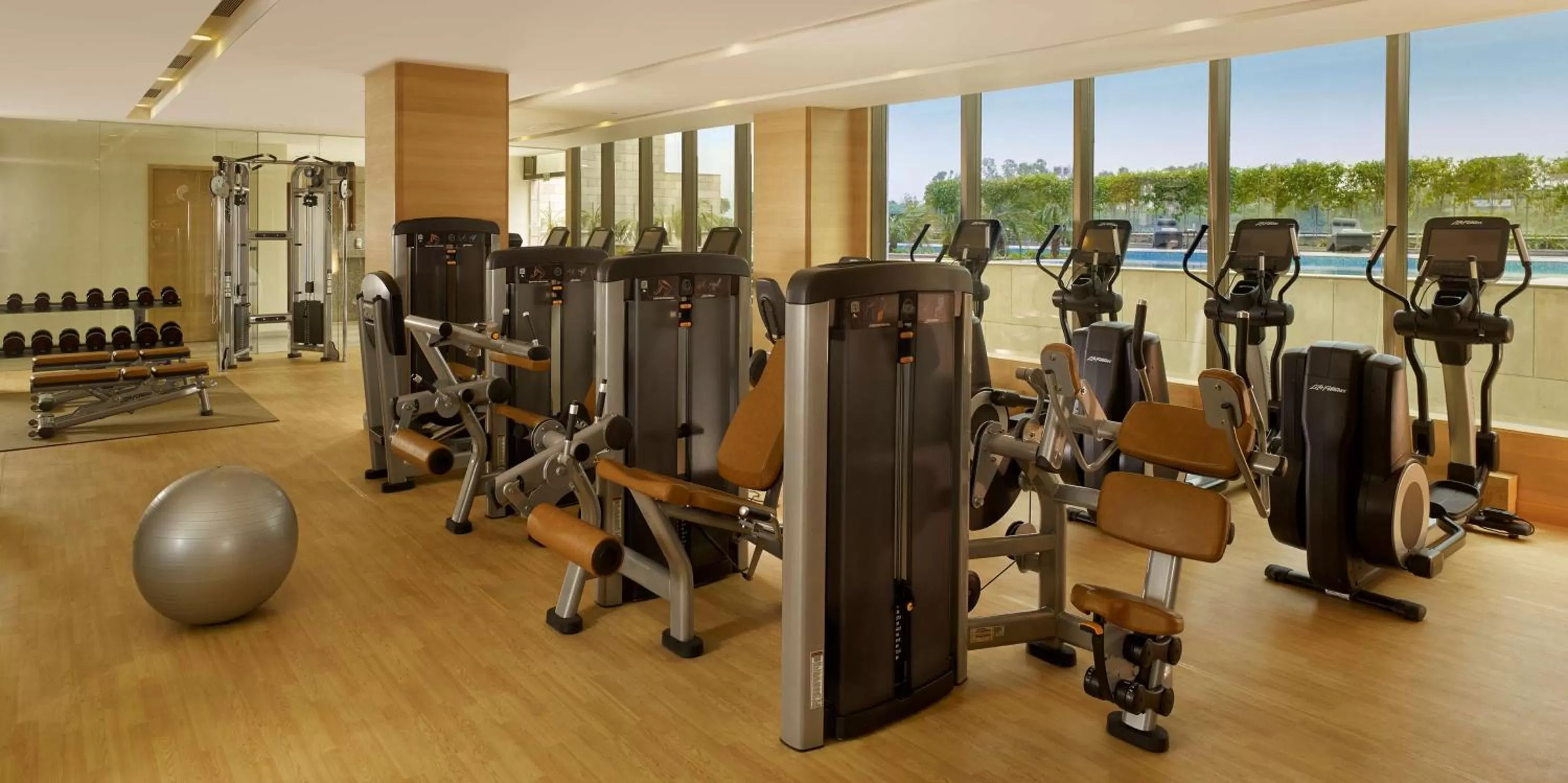 Fitness centre/facilities in Hyatt Regency Chandigarh