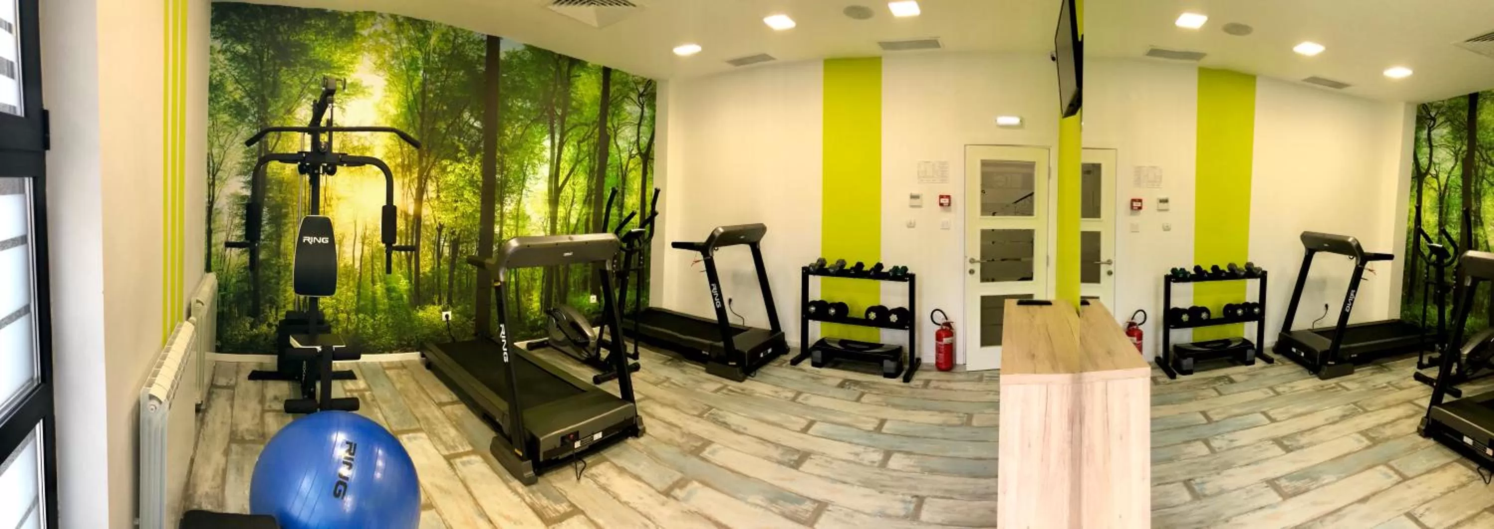 Fitness centre/facilities in IG Hotel