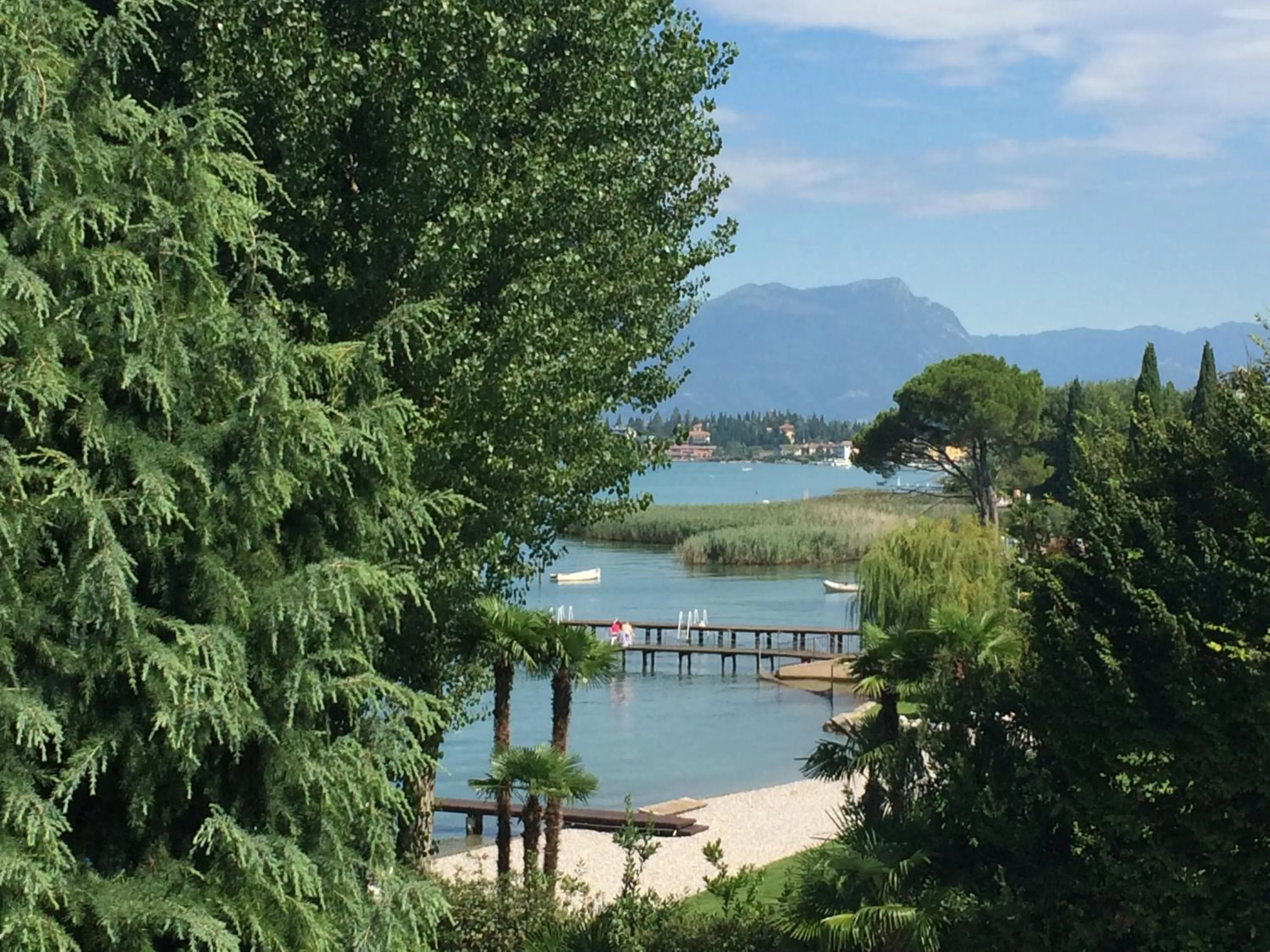 Lake view in Hotel La Rondine