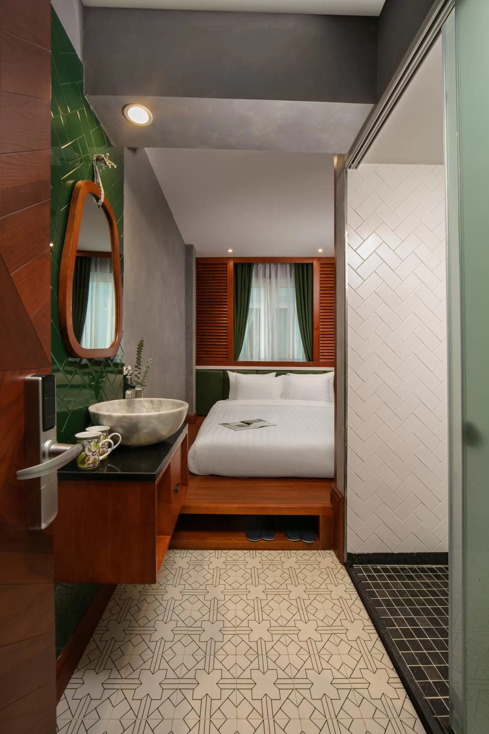 Bed in Hanoi La Selva Central Hotel & Spa