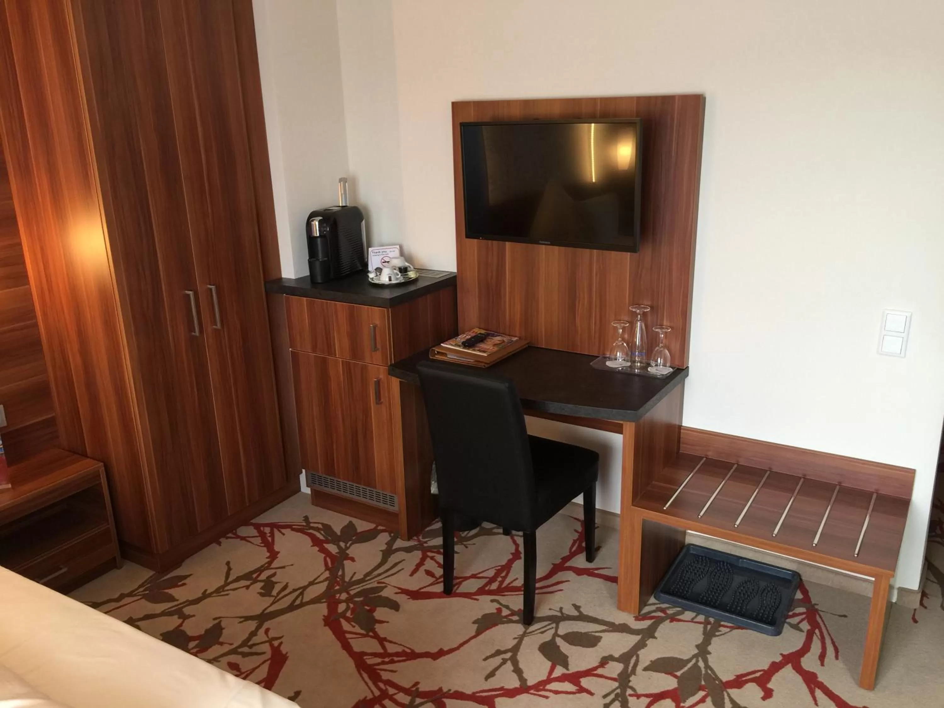 TV and multimedia, Bed in Wellnesshotel Schönblick