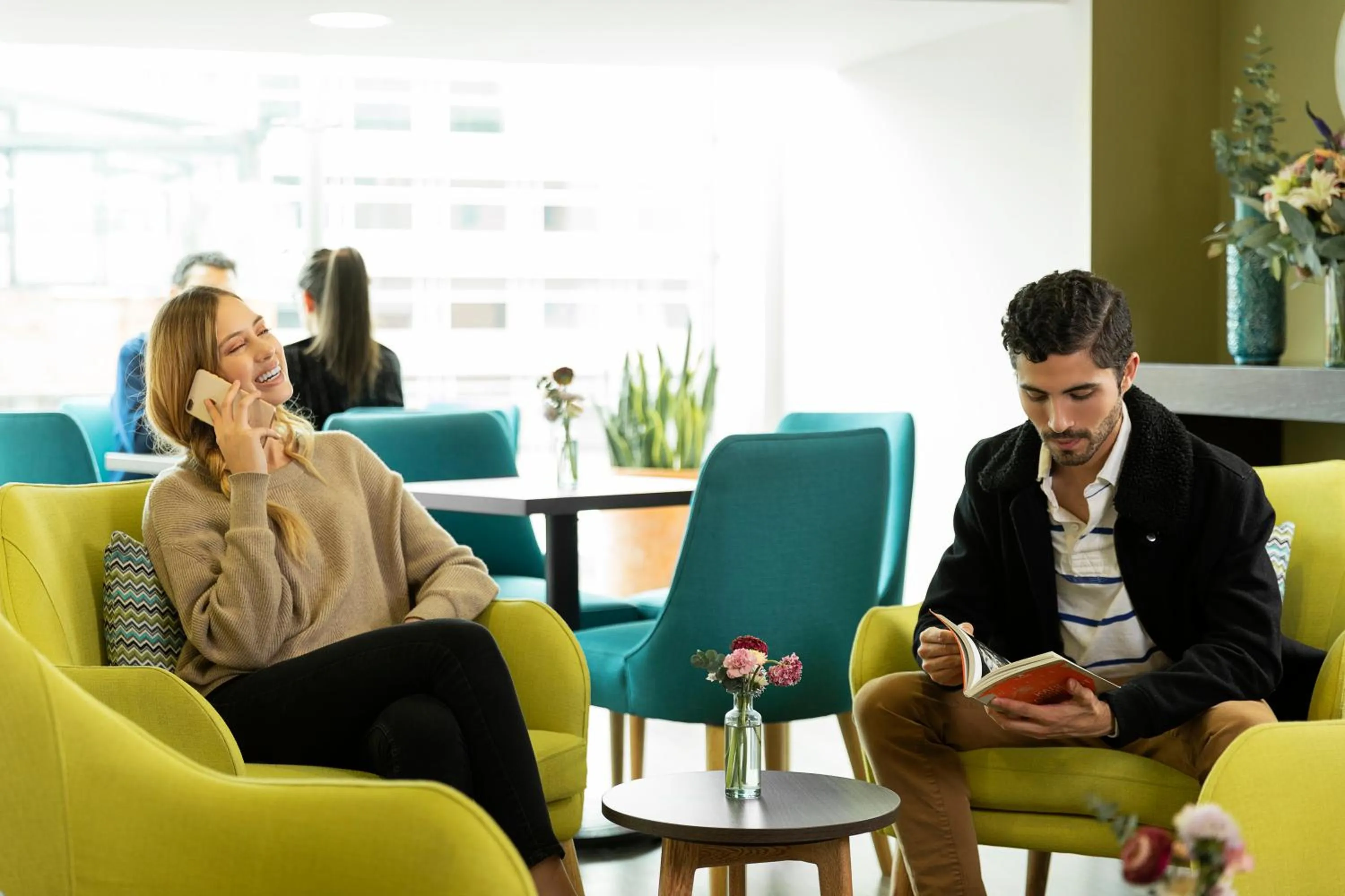 Seating area in Hotel bh Usaquén