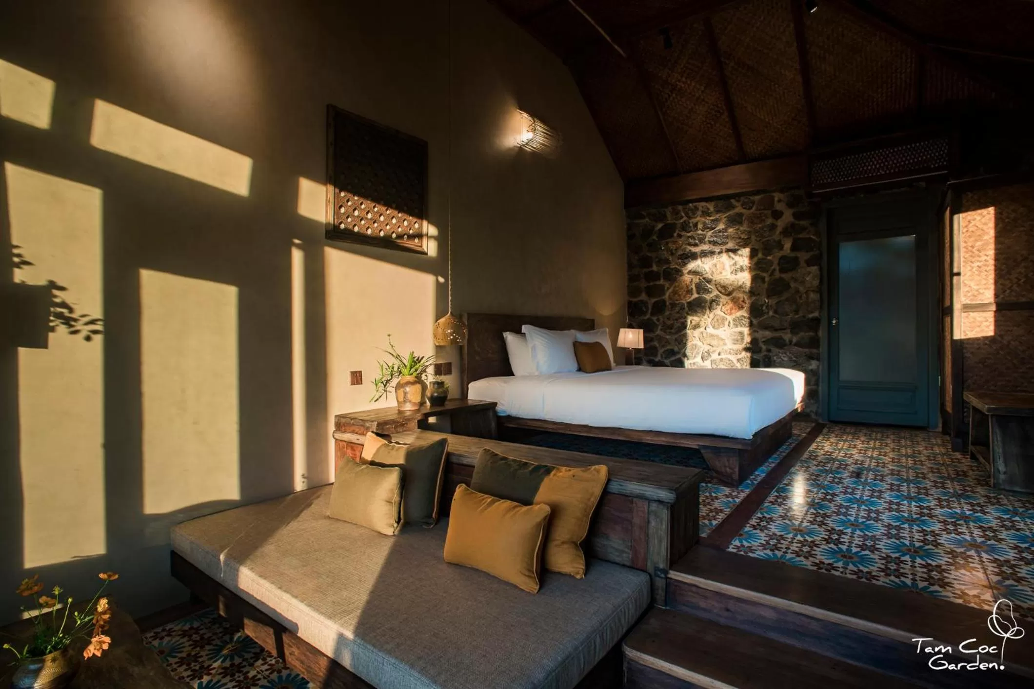 Bedroom, Bed in Tam Coc Garden Resort