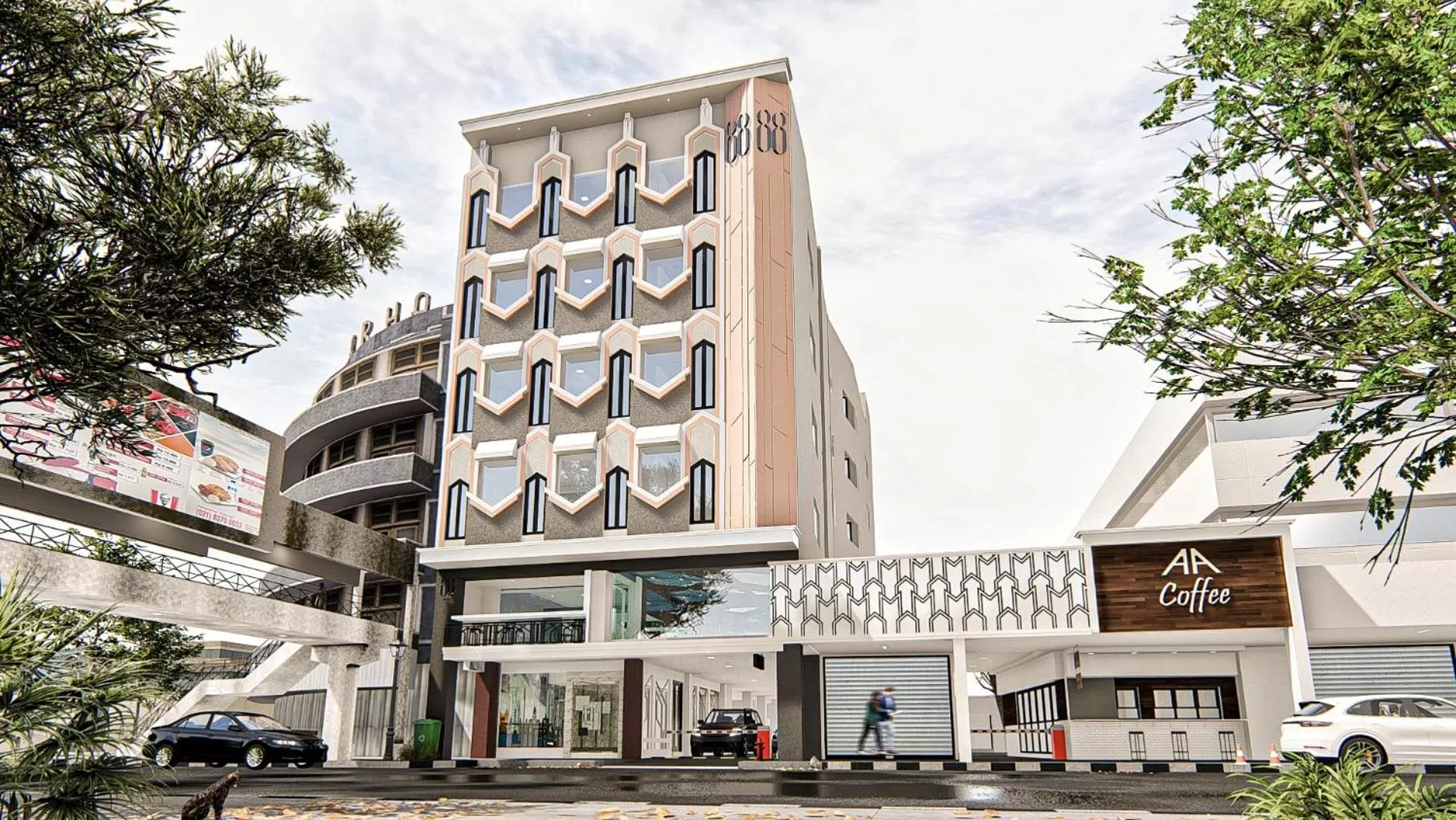 Property building in Hotel 88 Alun Alun Bandung By WH