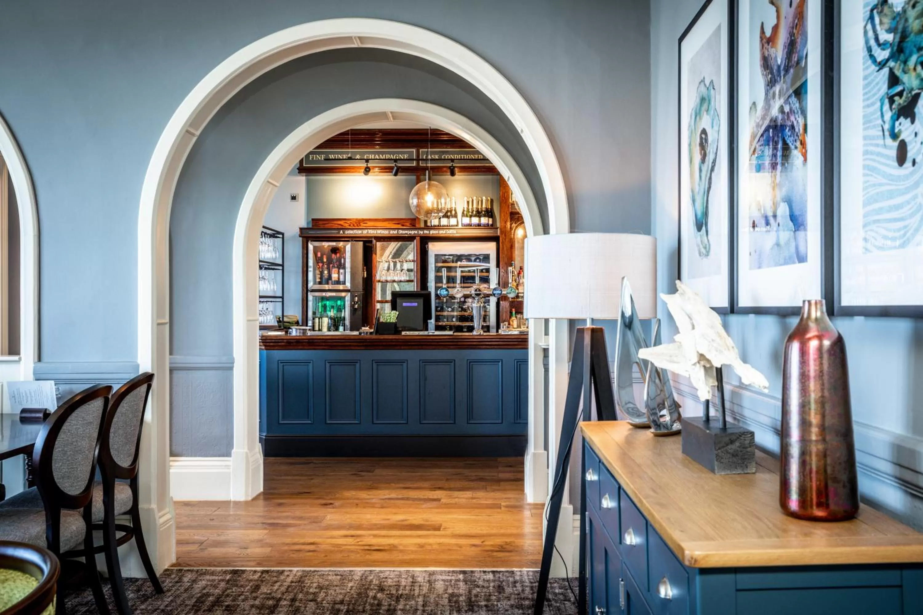 Lounge or bar in The Marine